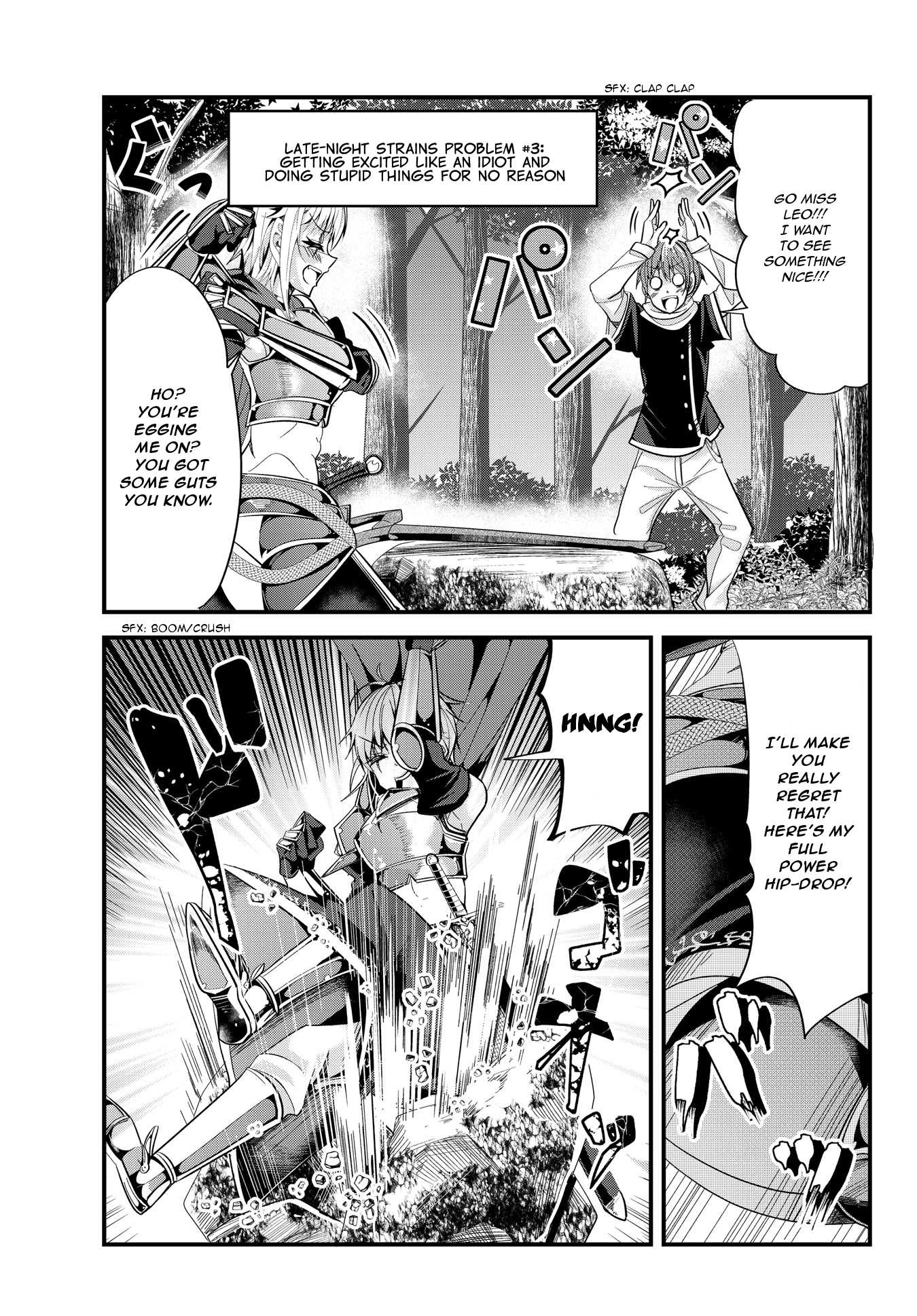 A Story About Treating a Female Knight Who Has Never Been Treated as a Woman as a Woman Chapter 43 page 5 - Chapter 43: The Female Knight and Late Night Strains