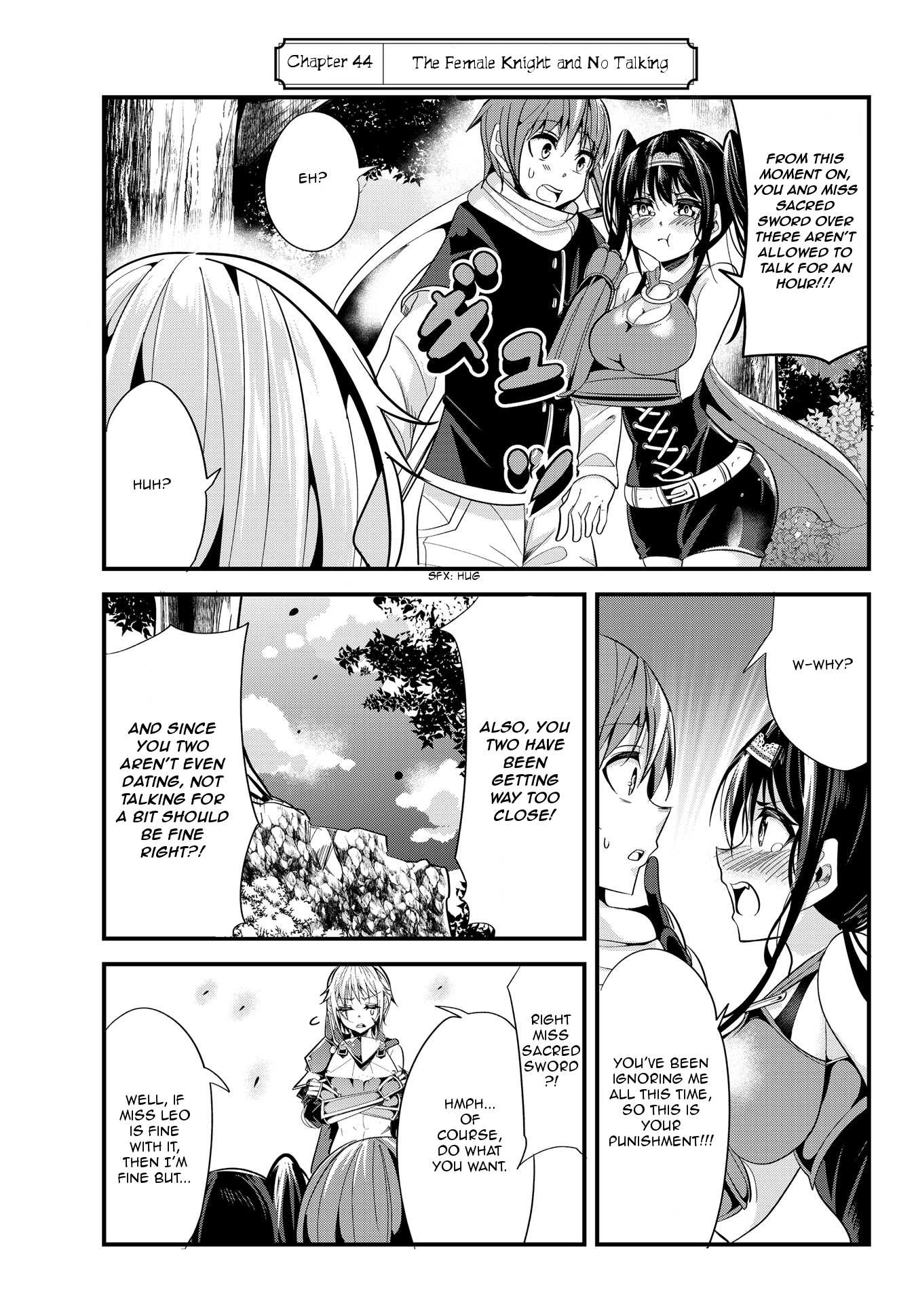 A Story About Treating a Female Knight Who Has Never Been Treated as a Woman as a Woman Chapter 44 page 3 - Chapter 44: The Female Knight and No Talking
