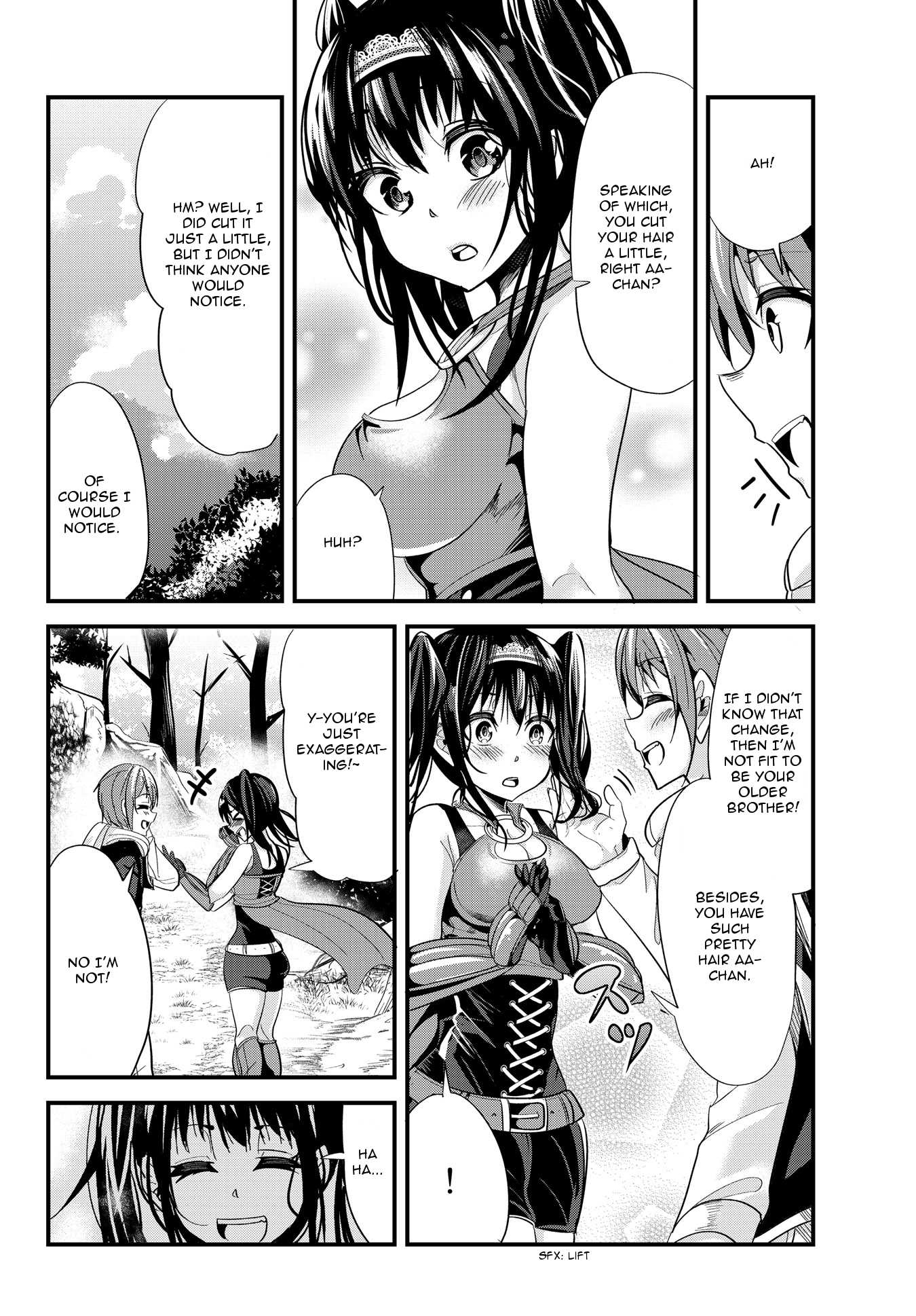 A Story About Treating a Female Knight Who Has Never Been Treated as a Woman as a Woman Chapter 44 page 4 - Chapter 44: The Female Knight and No Talking