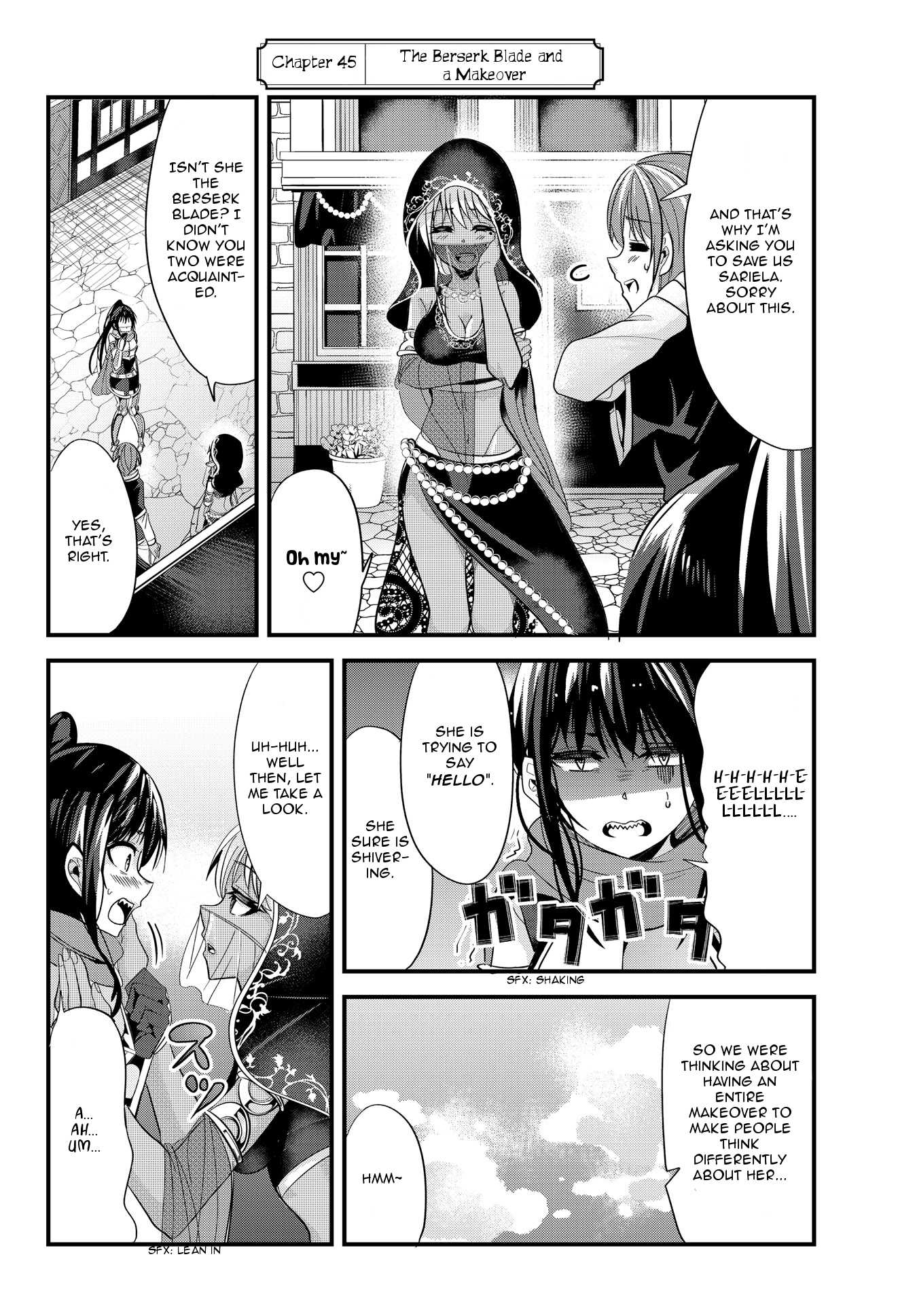 A Story About Treating a Female Knight Who Has Never Been Treated as a Woman as a Woman Chapter 45 page 2 - Chapter 45: The Berserk Blade and a Makeover