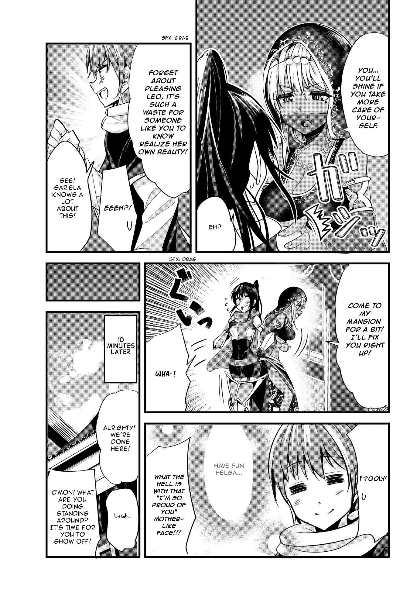 A Story About Treating a Female Knight Who Has Never Been Treated as a Woman as a Woman Chapter 45 page 3 - Chapter 45: The Berserk Blade and a Makeover