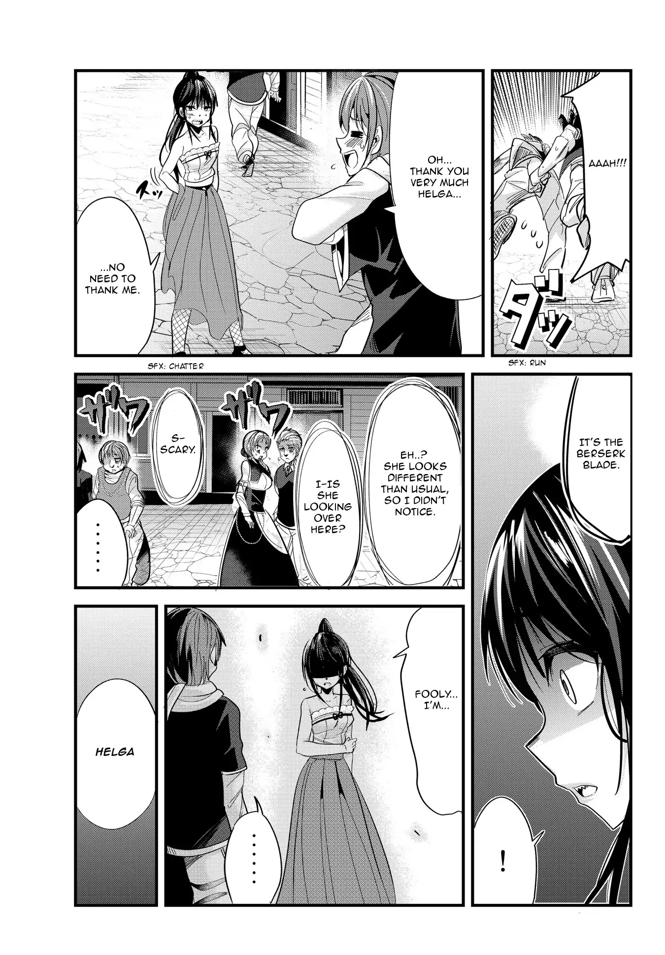 A Story About Treating a Female Knight Who Has Never Been Treated as a Woman as a Woman Chapter 46 page 5 - Chapter 46: The Berserk Blade and Other's Opinions