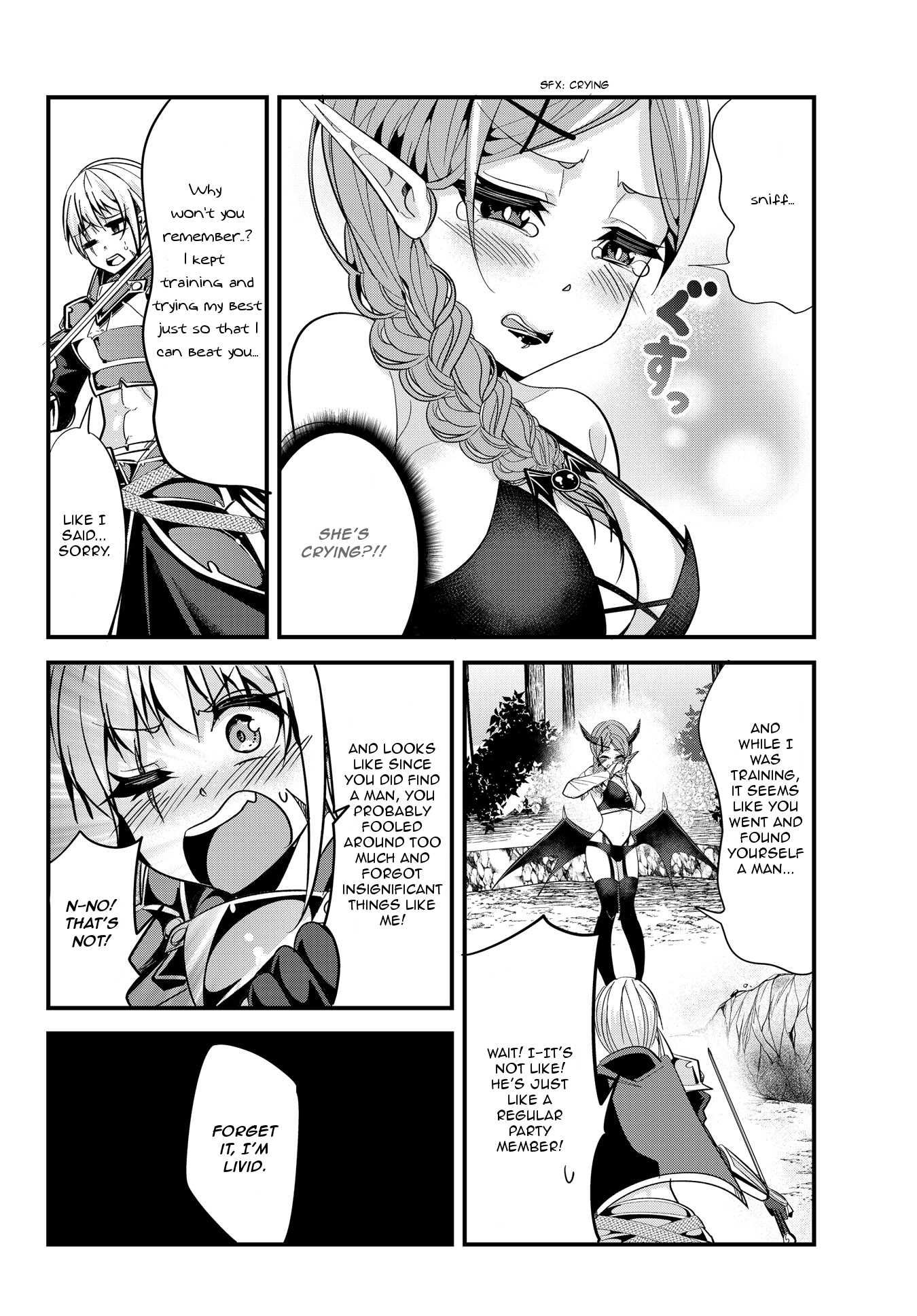 A Story About Treating a Female Knight Who Has Never Been Treated as a Woman as a Woman Chapter 49 page 4 - Chapter 49: The Female Knight and a Strong Opponent Pt. 2