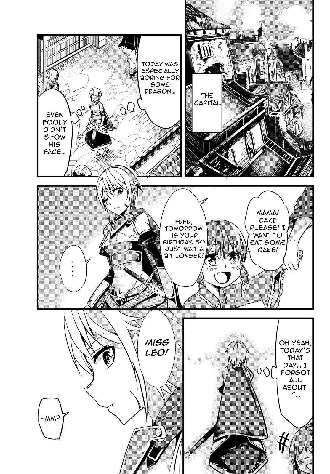 A Story About Treating a Female Knight Who Has Never Been Treated as a Woman as a Woman Chapter 5 page 1 - Chapter 5: The Female Knight and Her First...