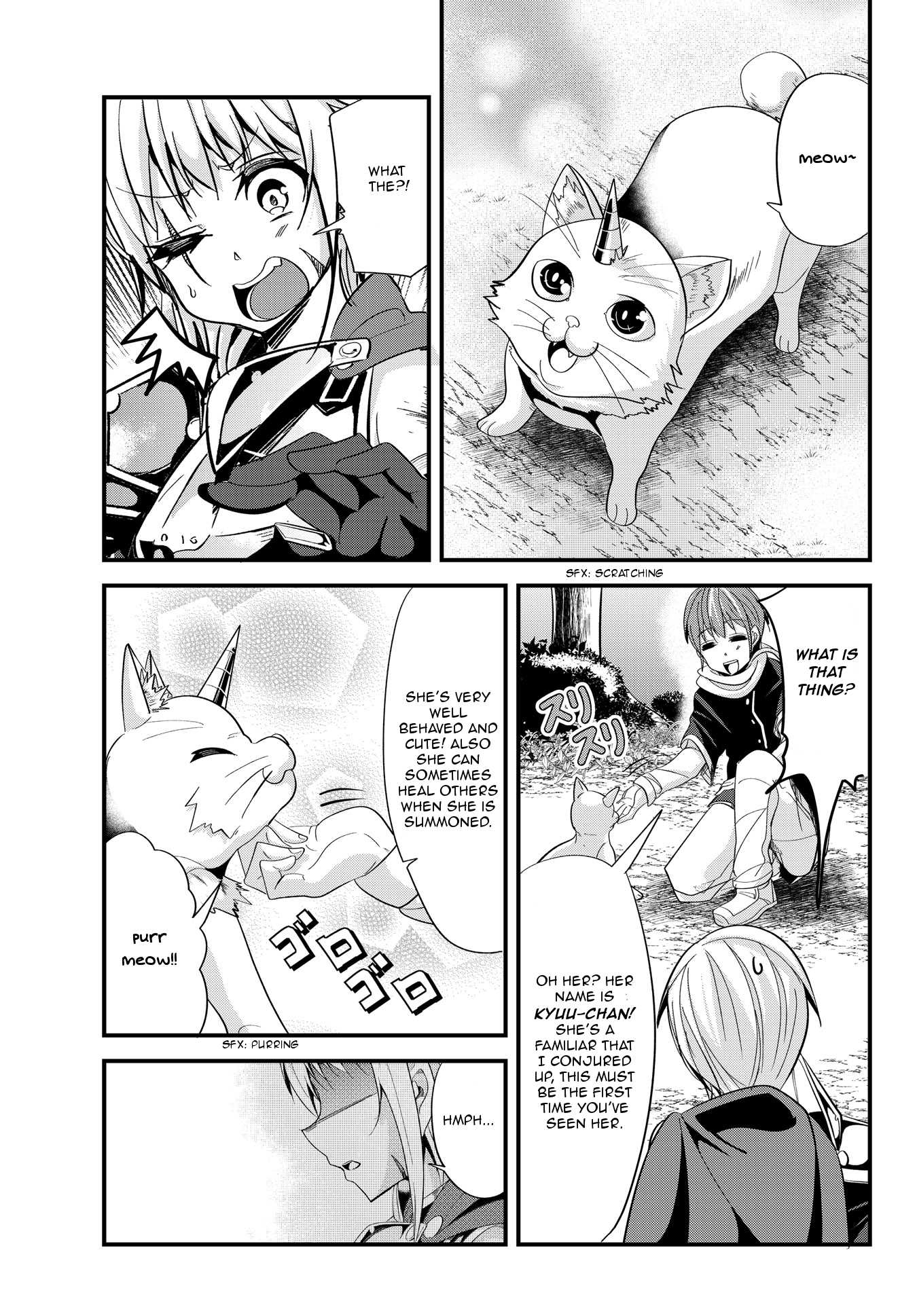 A Story About Treating a Female Knight Who Has Never Been Treated as a Woman as a Woman Chapter 52 page 1 - Chapter 52: The Female Knight and a Conjured Familiar