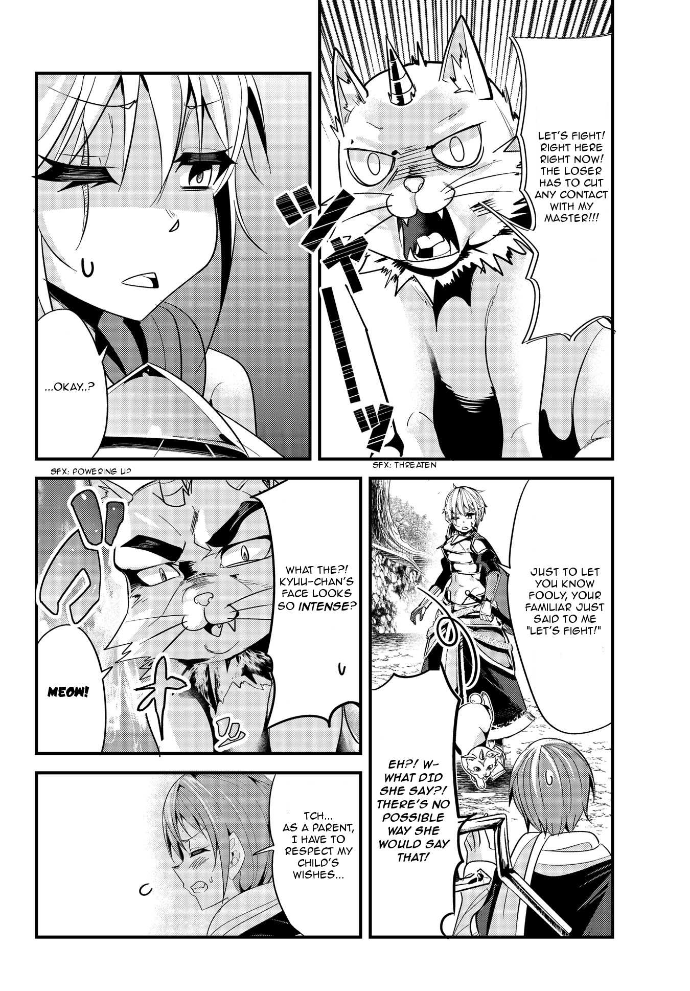 A Story About Treating a Female Knight Who Has Never Been Treated as a Woman as a Woman Chapter 52 page 4 - Chapter 52: The Female Knight and a Conjured Familiar