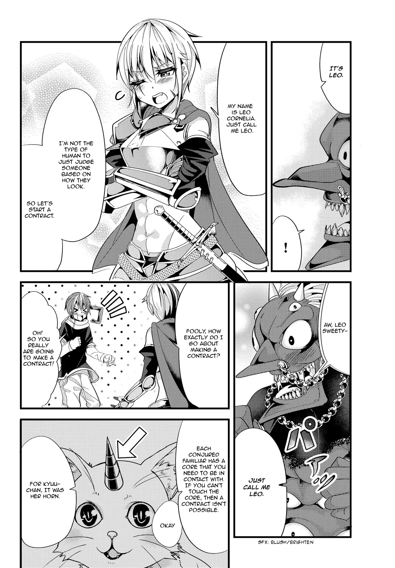 A Story About Treating a Female Knight Who Has Never Been Treated as a Woman as a Woman Chapter 53 page 6 - Chapter 53: The Female Knight and a Belphegor