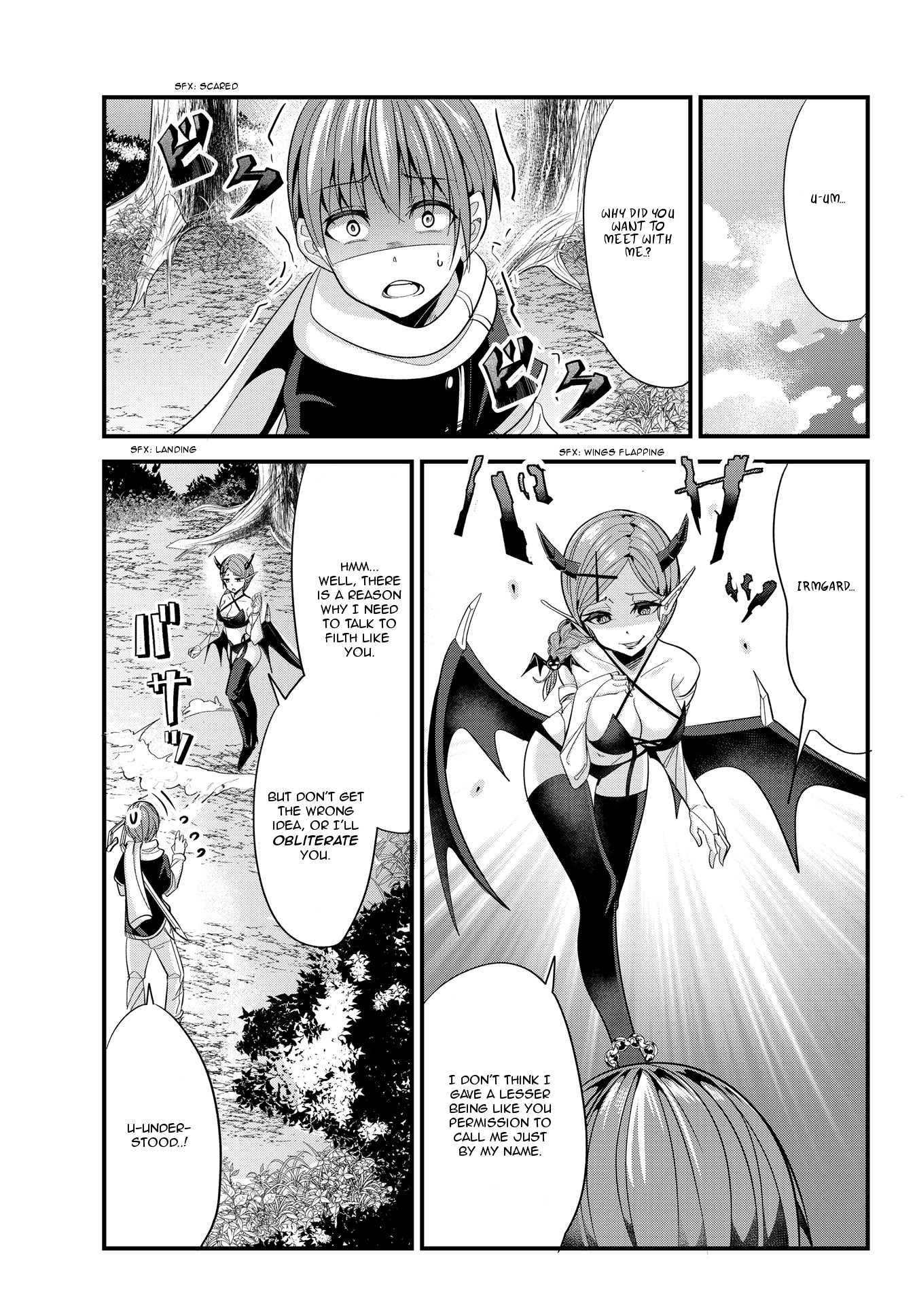 A Story About Treating a Female Knight Who Has Never Been Treated as a Woman as a Woman Chapter 55 page 1 - Chapter 55: The Demon and Talking About Love