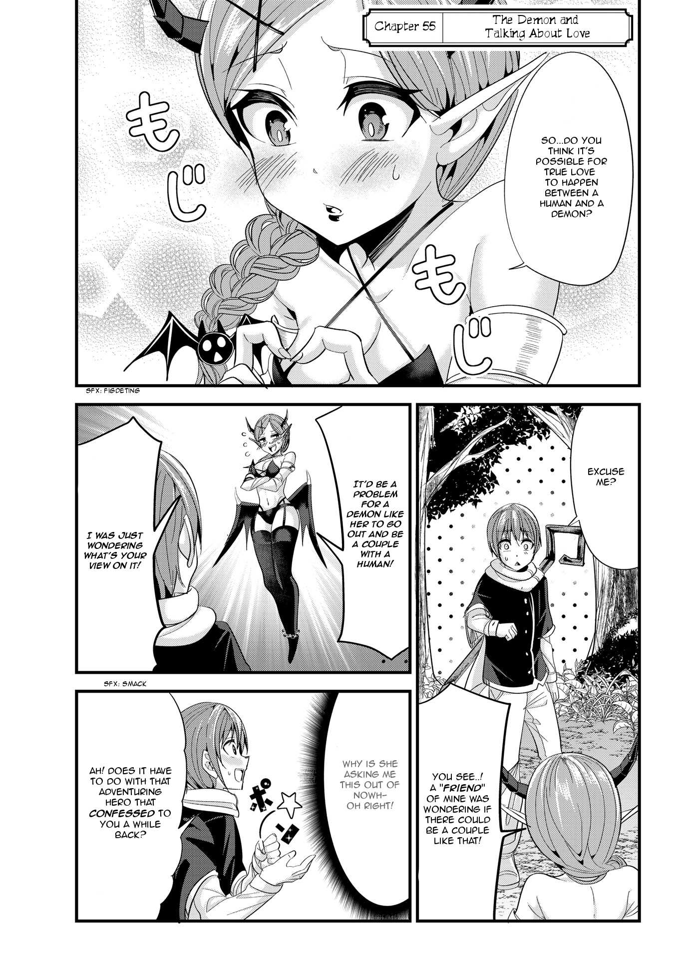 A Story About Treating a Female Knight Who Has Never Been Treated as a Woman as a Woman Chapter 55 page 3 - Chapter 55: The Demon and Talking About Love