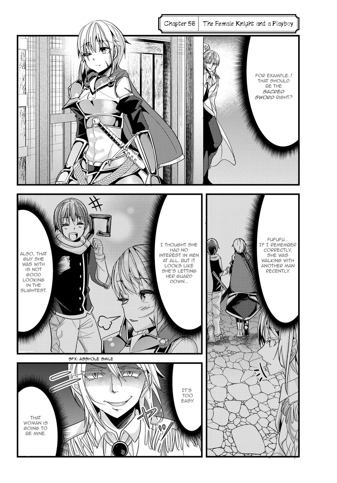 A Story About Treating a Female Knight Who Has Never Been Treated as a Woman as a Woman Chapter 56 page 2 - Chapter 56: The Female Knight and a Playboy
