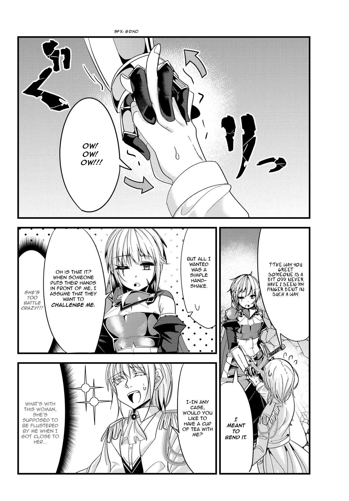 A Story About Treating a Female Knight Who Has Never Been Treated as a Woman as a Woman Chapter 56 page 4 - Chapter 56: The Female Knight and a Playboy