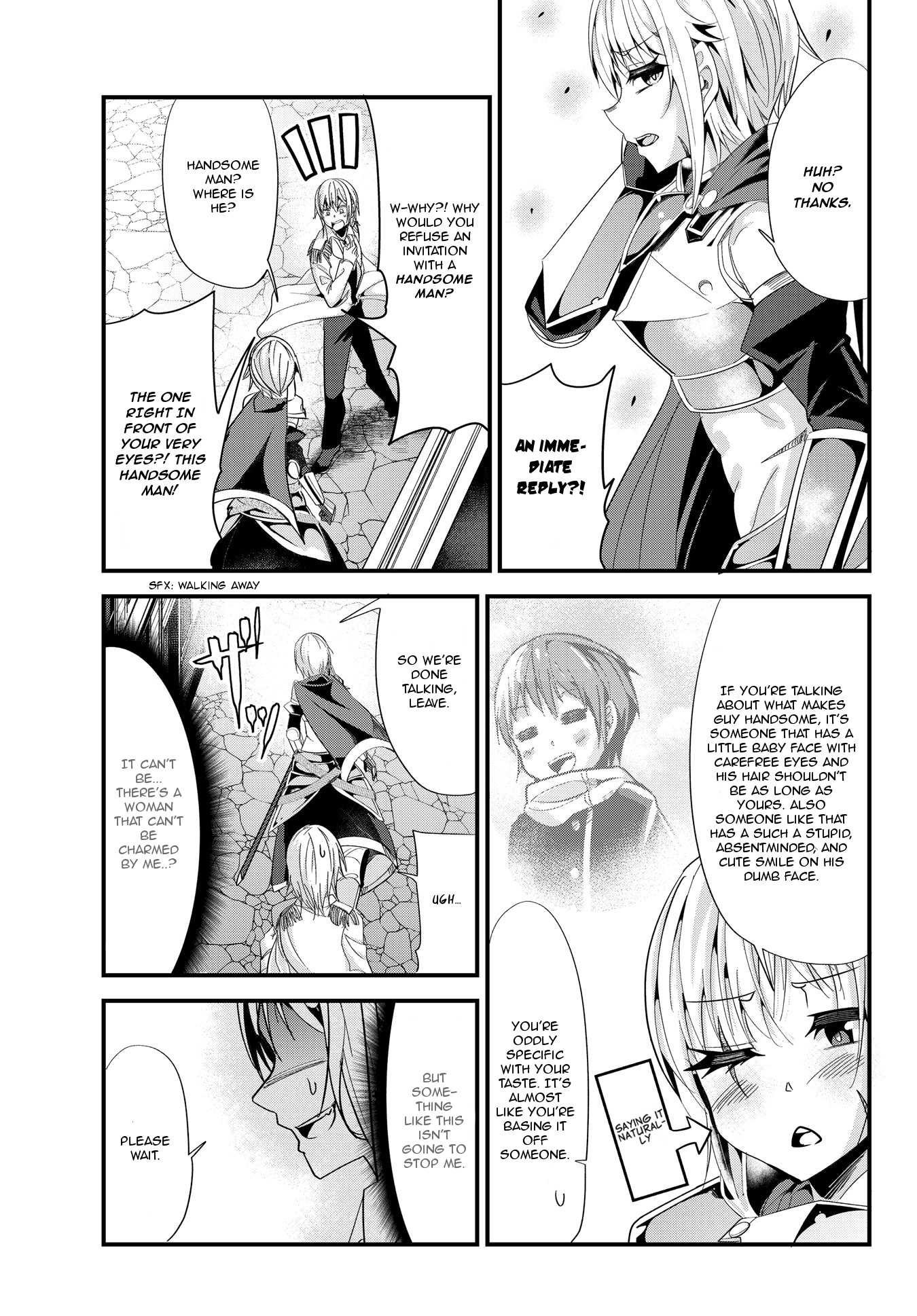 A Story About Treating a Female Knight Who Has Never Been Treated as a Woman as a Woman Chapter 56 page 5 - Chapter 56: The Female Knight and a Playboy