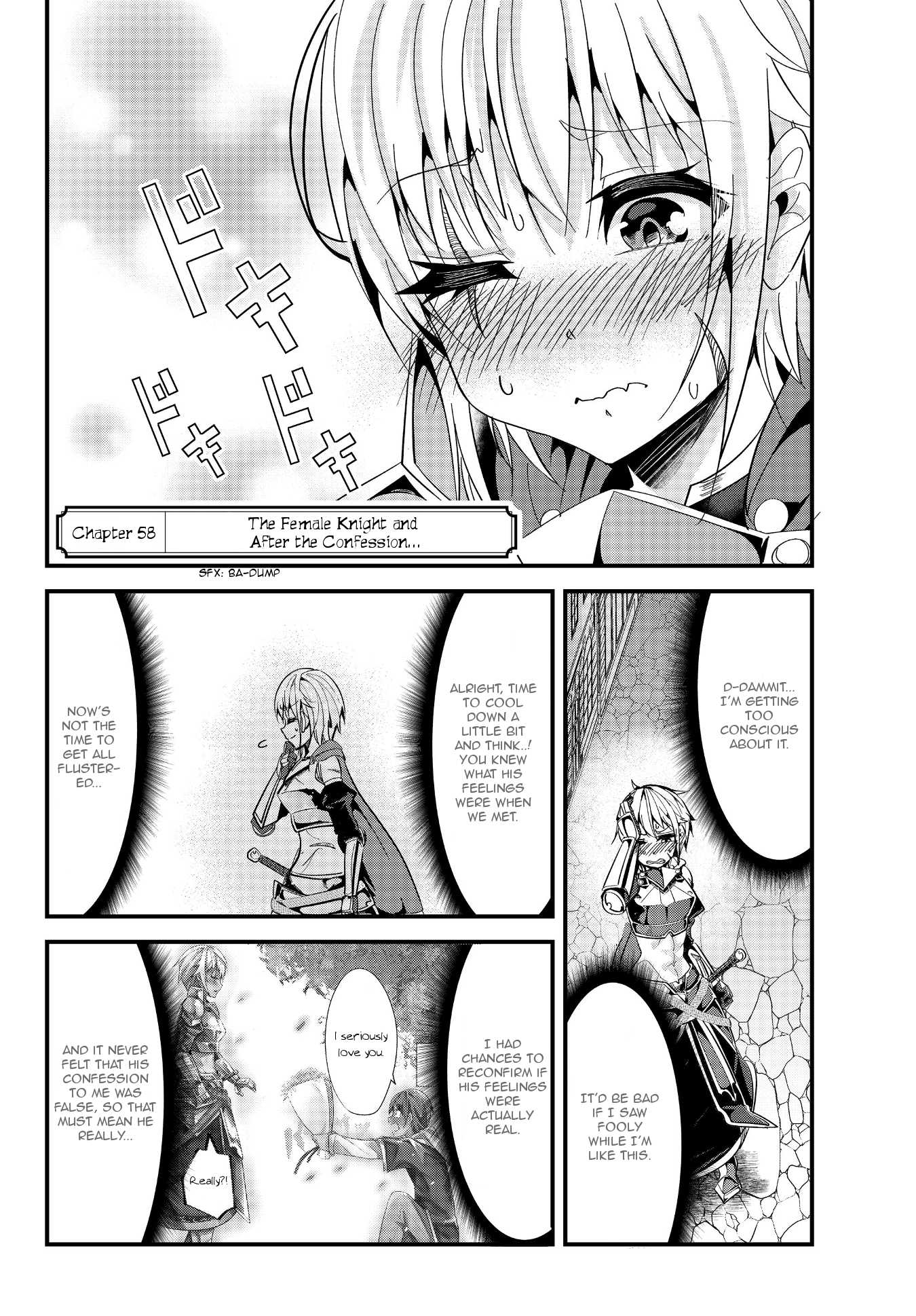 A Story About Treating a Female Knight Who Has Never Been Treated as a Woman as a Woman Chapter 58 page 2 - Chapter 58: The Female Knight and After the Confession...