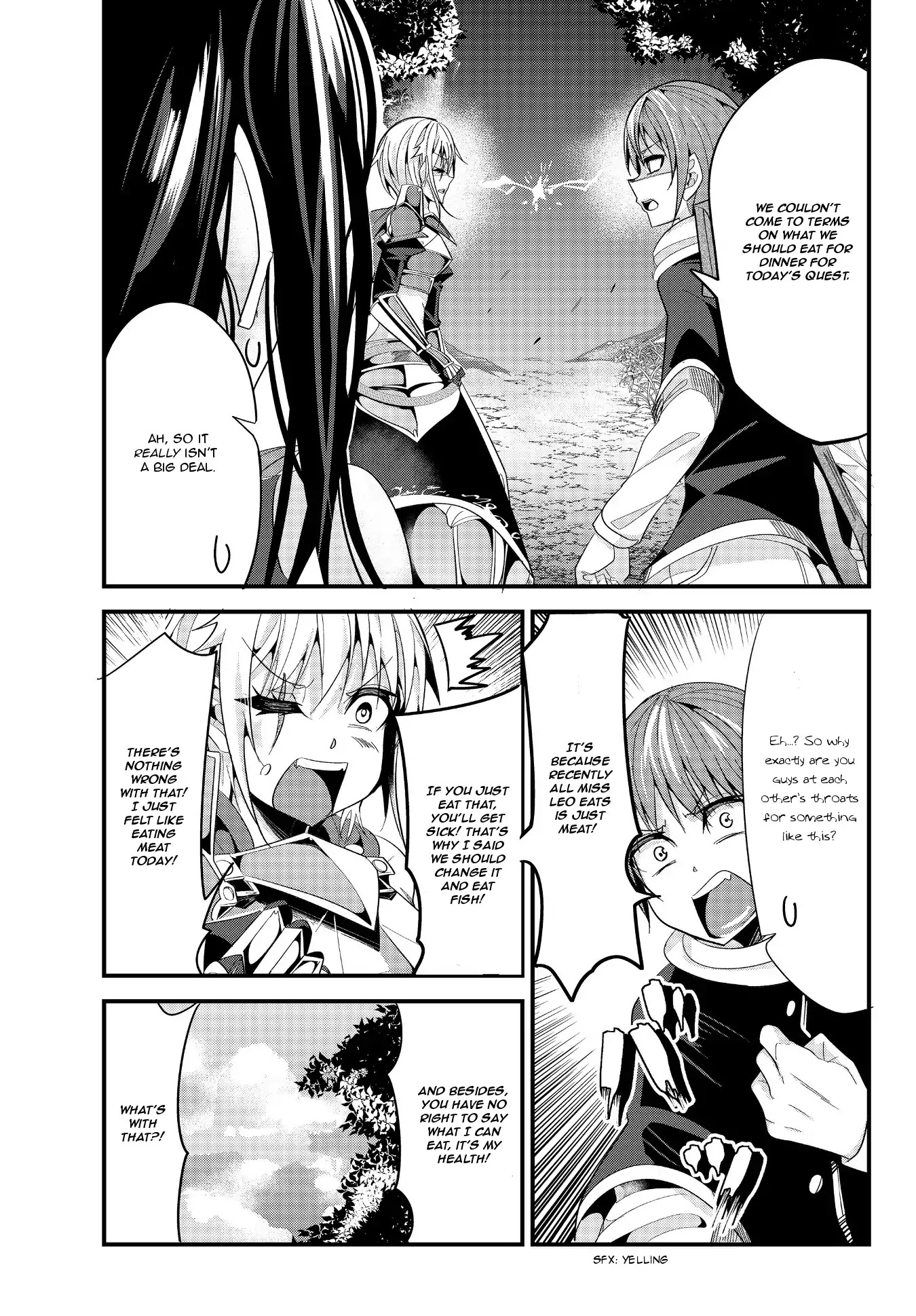 A Story About Treating a Female Knight Who Has Never Been Treated as a Woman as a Woman Chapter 59 page 3 - Chapter 59: The Female Knight and a Quarrel