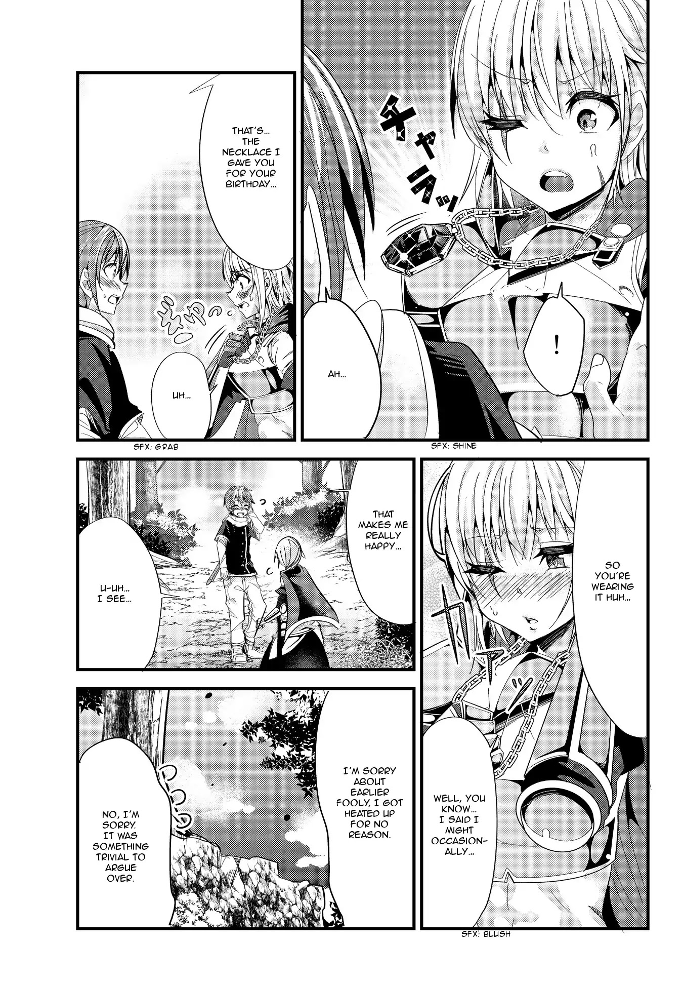 A Story About Treating a Female Knight Who Has Never Been Treated as a Woman as a Woman Chapter 59 page 5 - Chapter 59: The Female Knight and a Quarrel