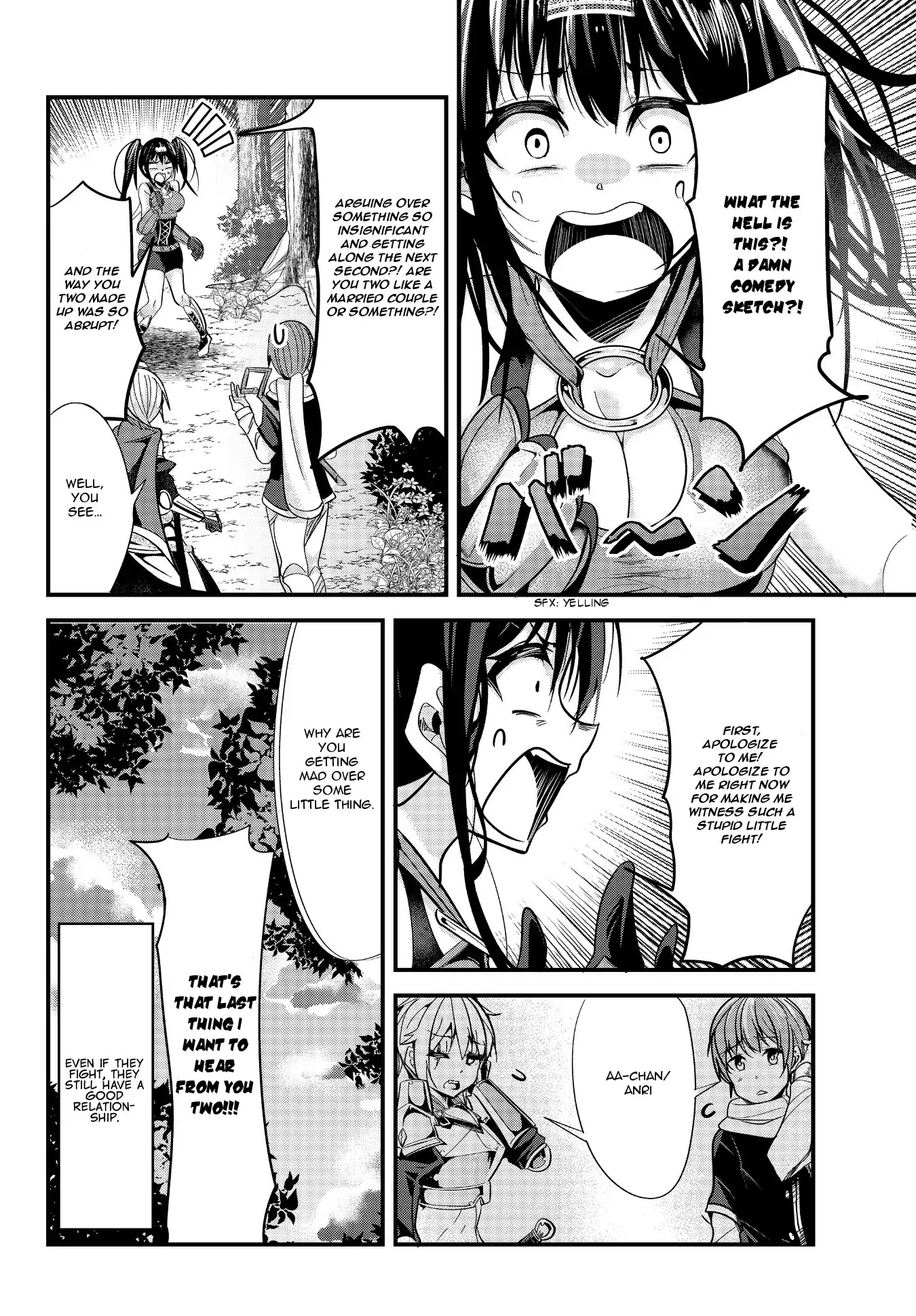 A Story About Treating a Female Knight Who Has Never Been Treated as a Woman as a Woman Chapter 59 page 6 - Chapter 59: The Female Knight and a Quarrel