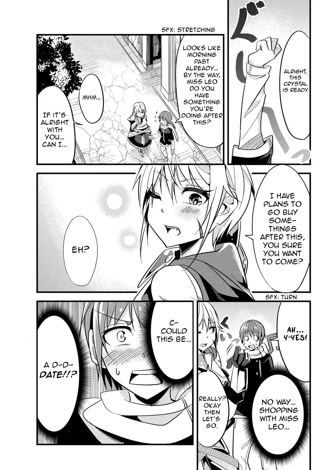 A Story About Treating a Female Knight Who Has Never Been Treated as a Woman as a Woman Chapter 6 page 1 - Chapter 6: The Female Knight and a Weapon's Shop
