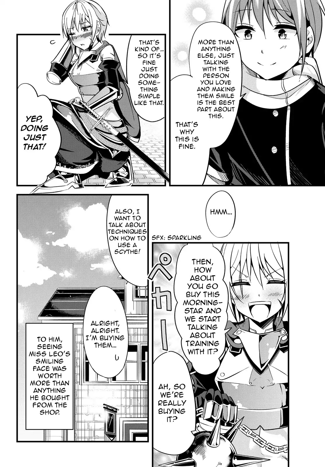 A Story About Treating a Female Knight Who Has Never Been Treated as a Woman as a Woman Chapter 6 page 6 - Chapter 6: The Female Knight and a Weapon's Shop