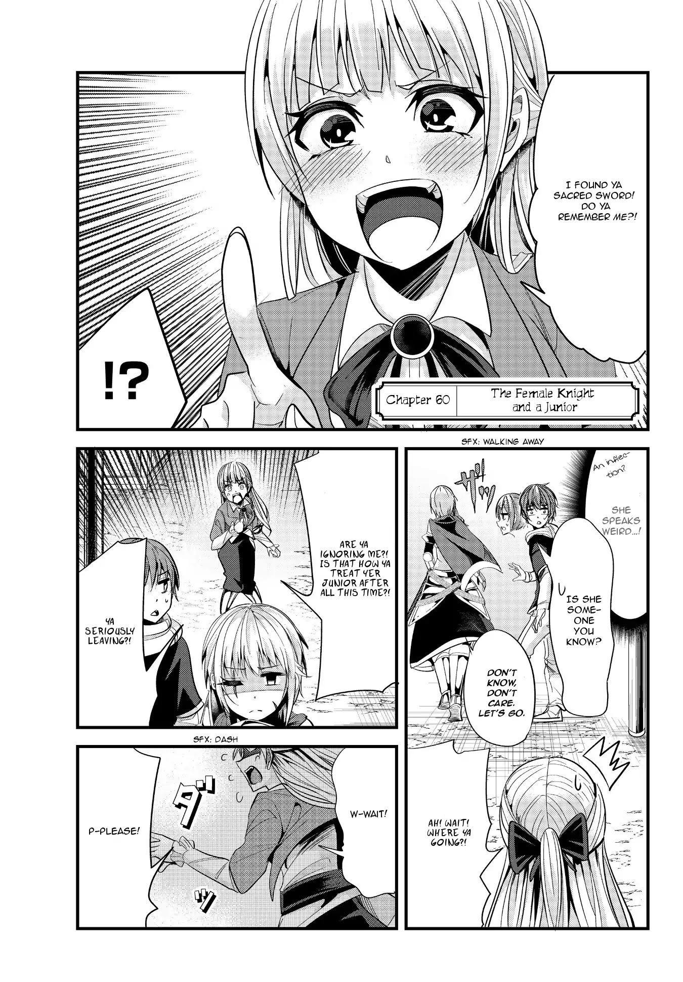 A Story About Treating a Female Knight Who Has Never Been Treated as a Woman as a Woman Chapter 60 page 3 - Chapter 60: The Female Knight and a Junior