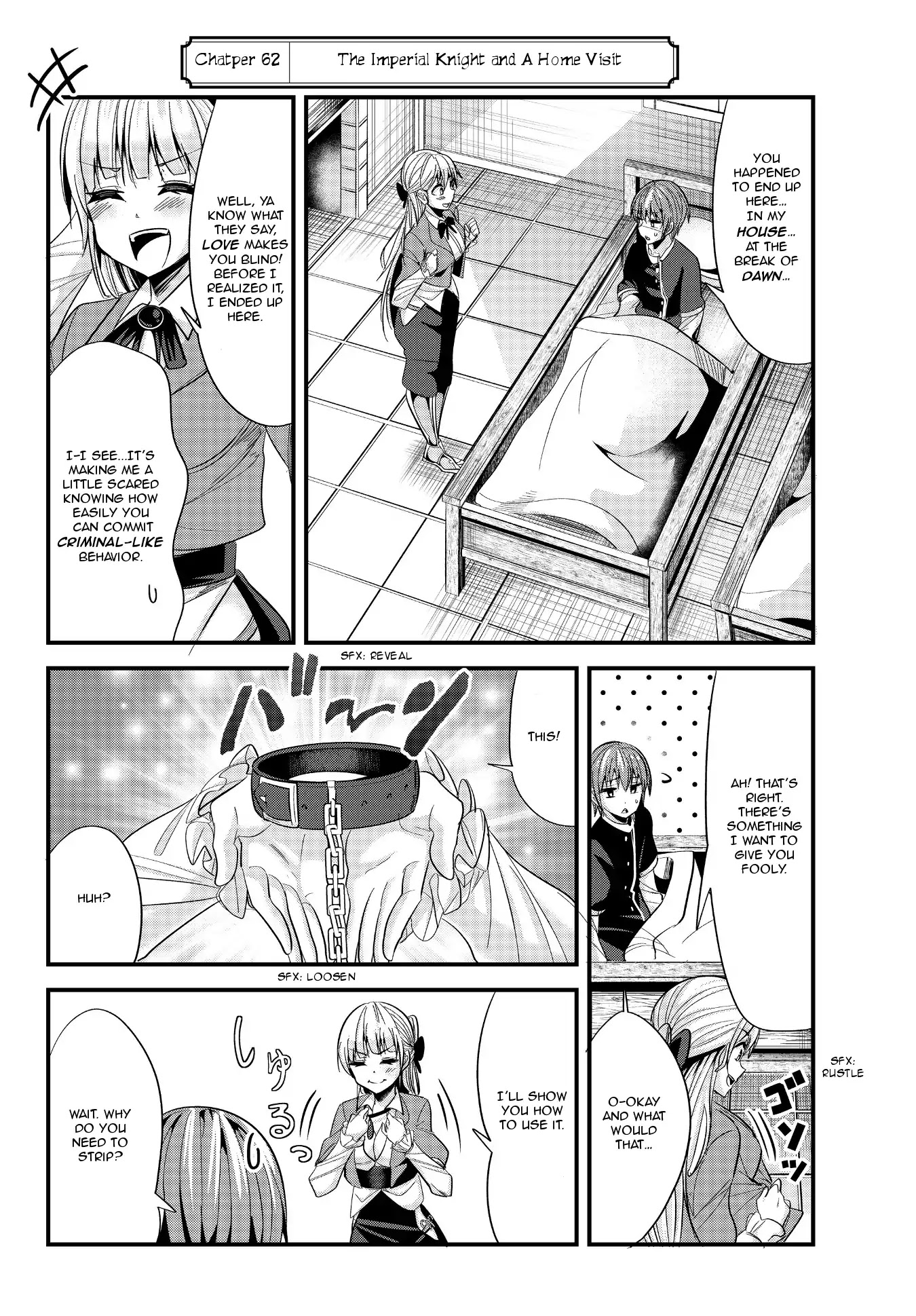 A Story About Treating a Female Knight Who Has Never Been Treated as a Woman as a Woman Chapter 62 page 2 - Chapter 62: The Imperial Knight and a Home Visit