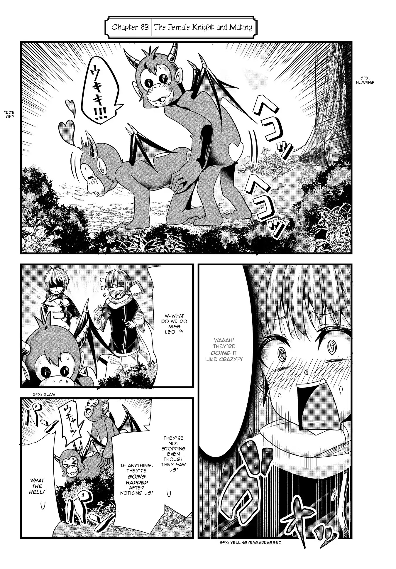 A Story About Treating a Female Knight Who Has Never Been Treated as a Woman as a Woman Chapter 63 page 2 - Chapter 63: The Female Knight and Mating
