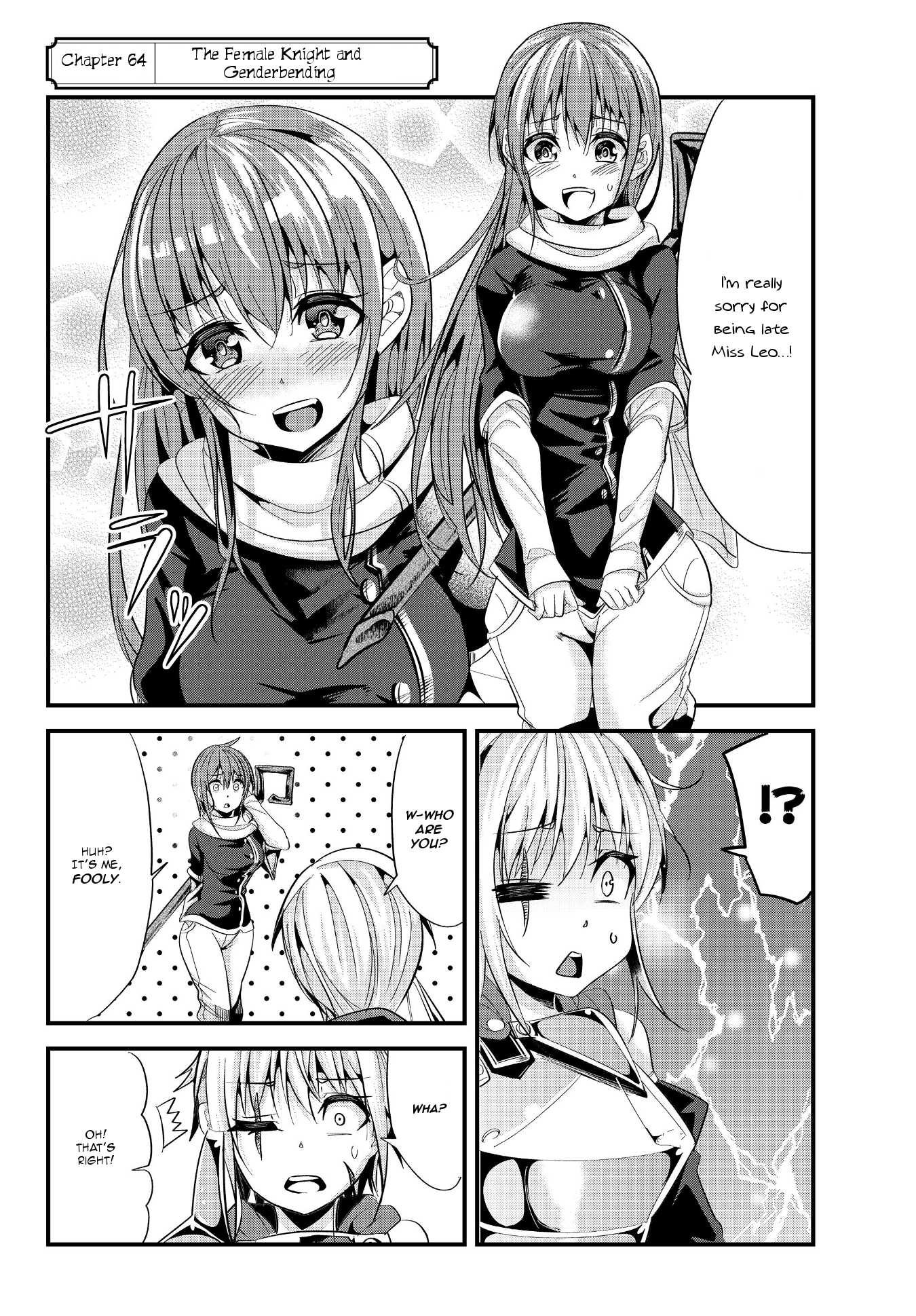 A Story About Treating a Female Knight Who Has Never Been Treated as a Woman as a Woman Chapter 64 page 2 - Chapter 64: The Female Knight and Genderbending