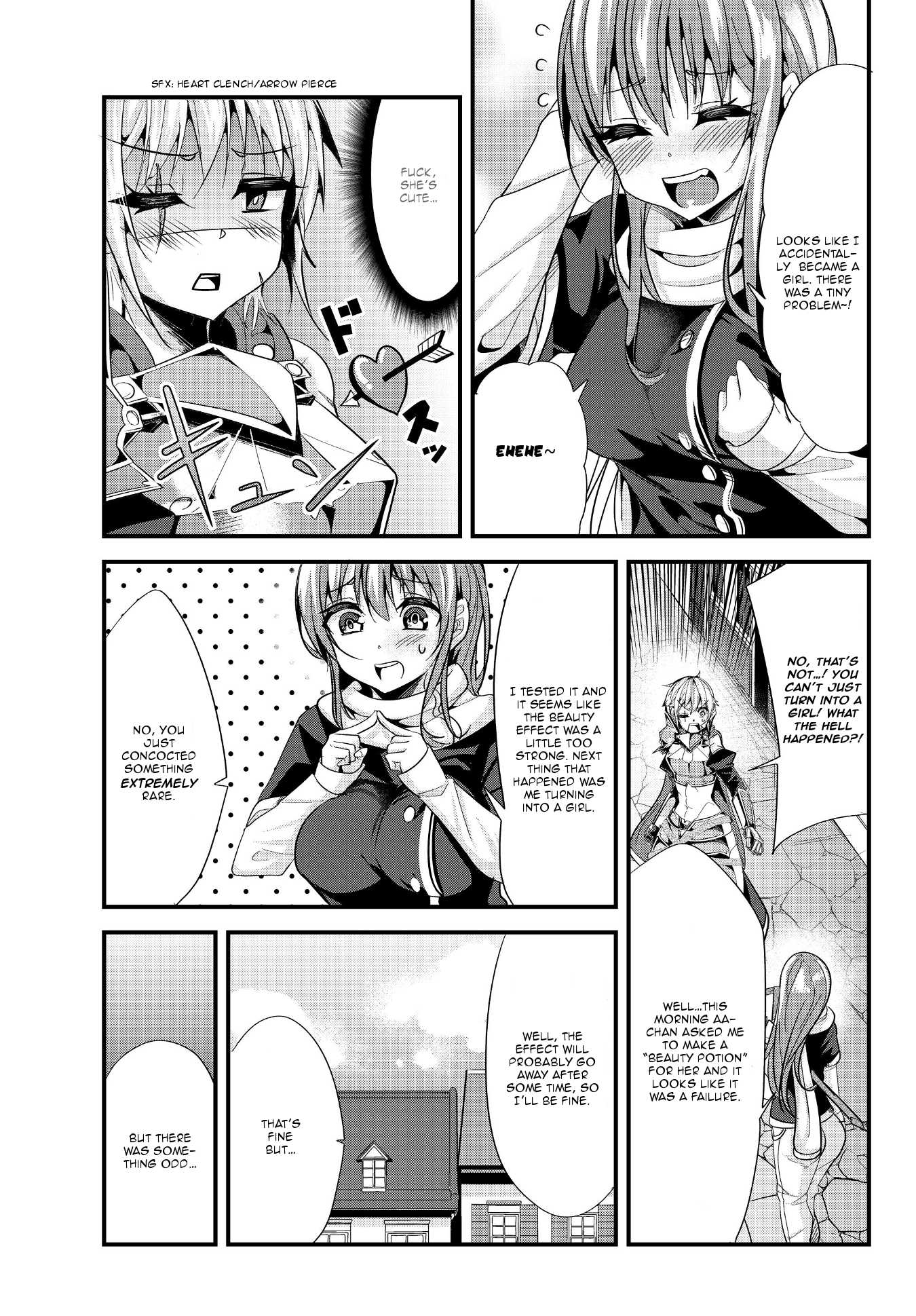 A Story About Treating a Female Knight Who Has Never Been Treated as a Woman as a Woman Chapter 64 page 3 - Chapter 64: The Female Knight and Genderbending