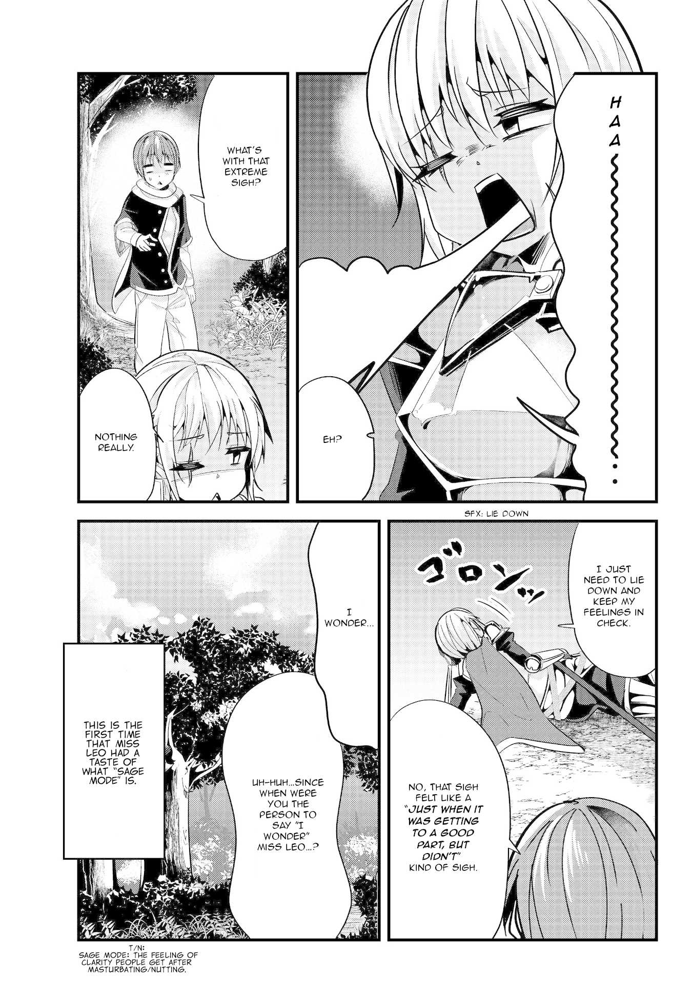A Story About Treating a Female Knight Who Has Never Been Treated as a Woman as a Woman Chapter 65 page 7 - Chapter 65: The Female Knight and Mental Limits