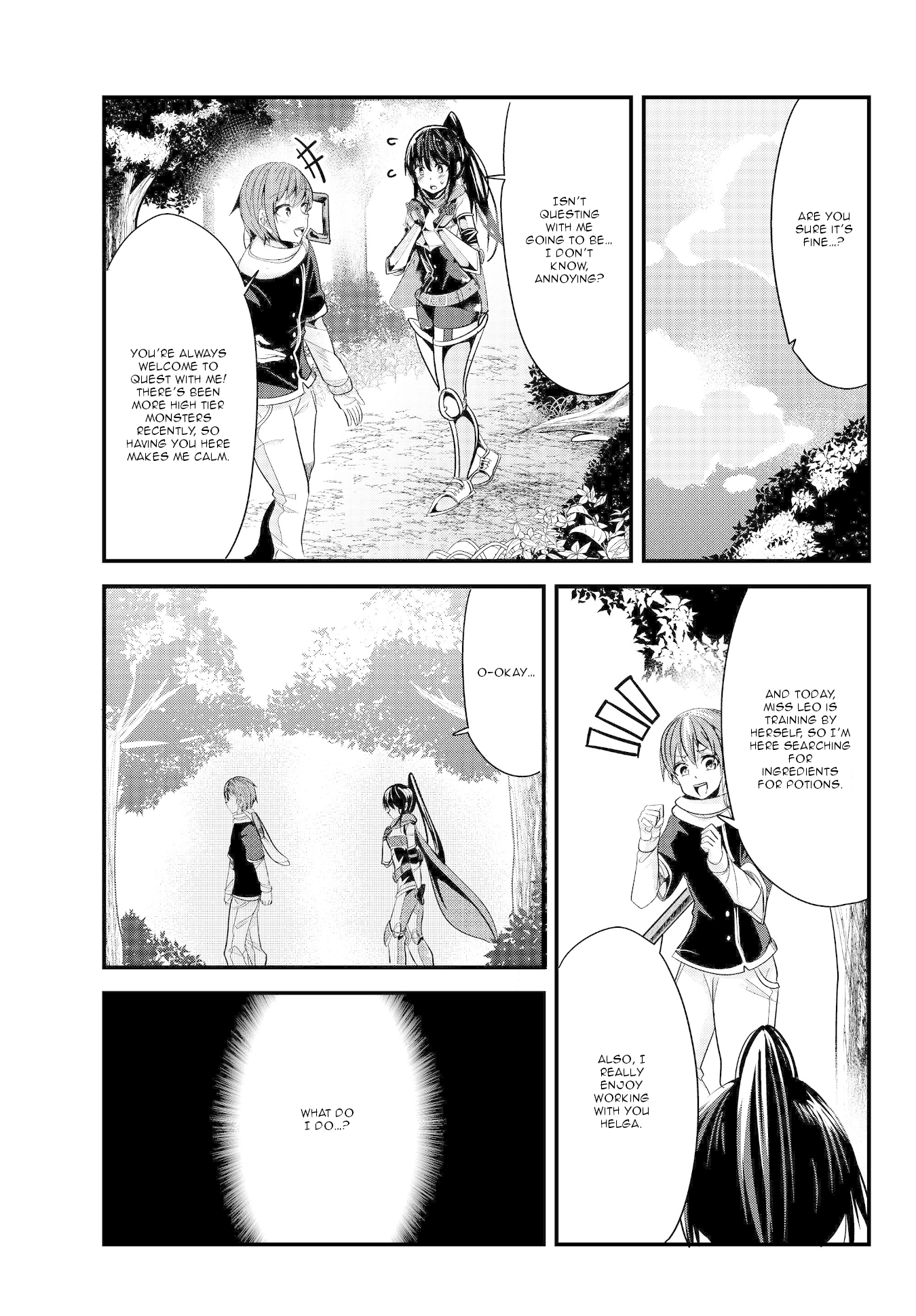 A Story About Treating a Female Knight Who Has Never Been Treated as a Woman as a Woman Chapter 66 page 1 - Chapter 66: The Berserk Blade and First Time Questing with Friends