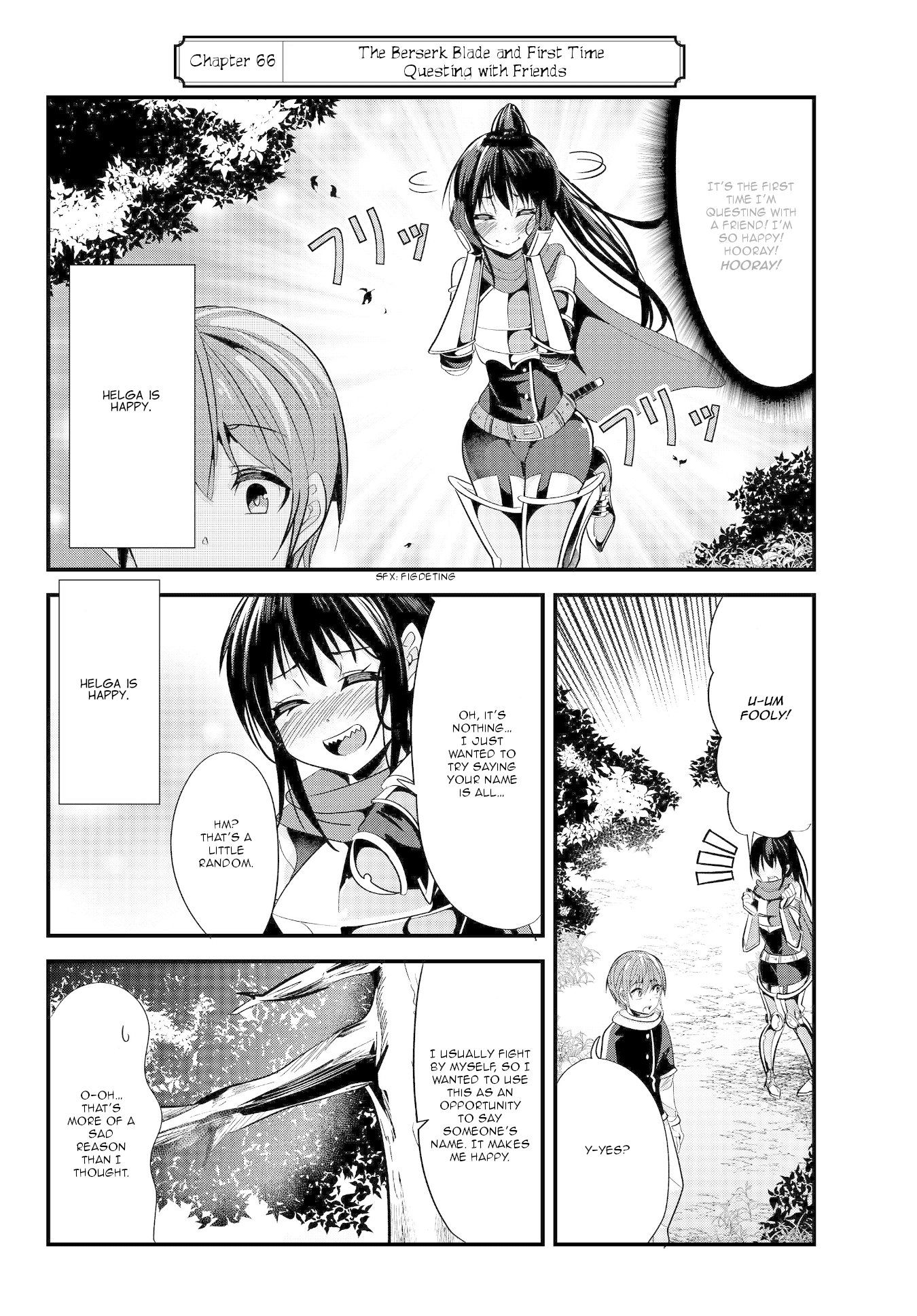 A Story About Treating a Female Knight Who Has Never Been Treated as a Woman as a Woman Chapter 66 page 2 - Chapter 66: The Berserk Blade and First Time Questing with Friends
