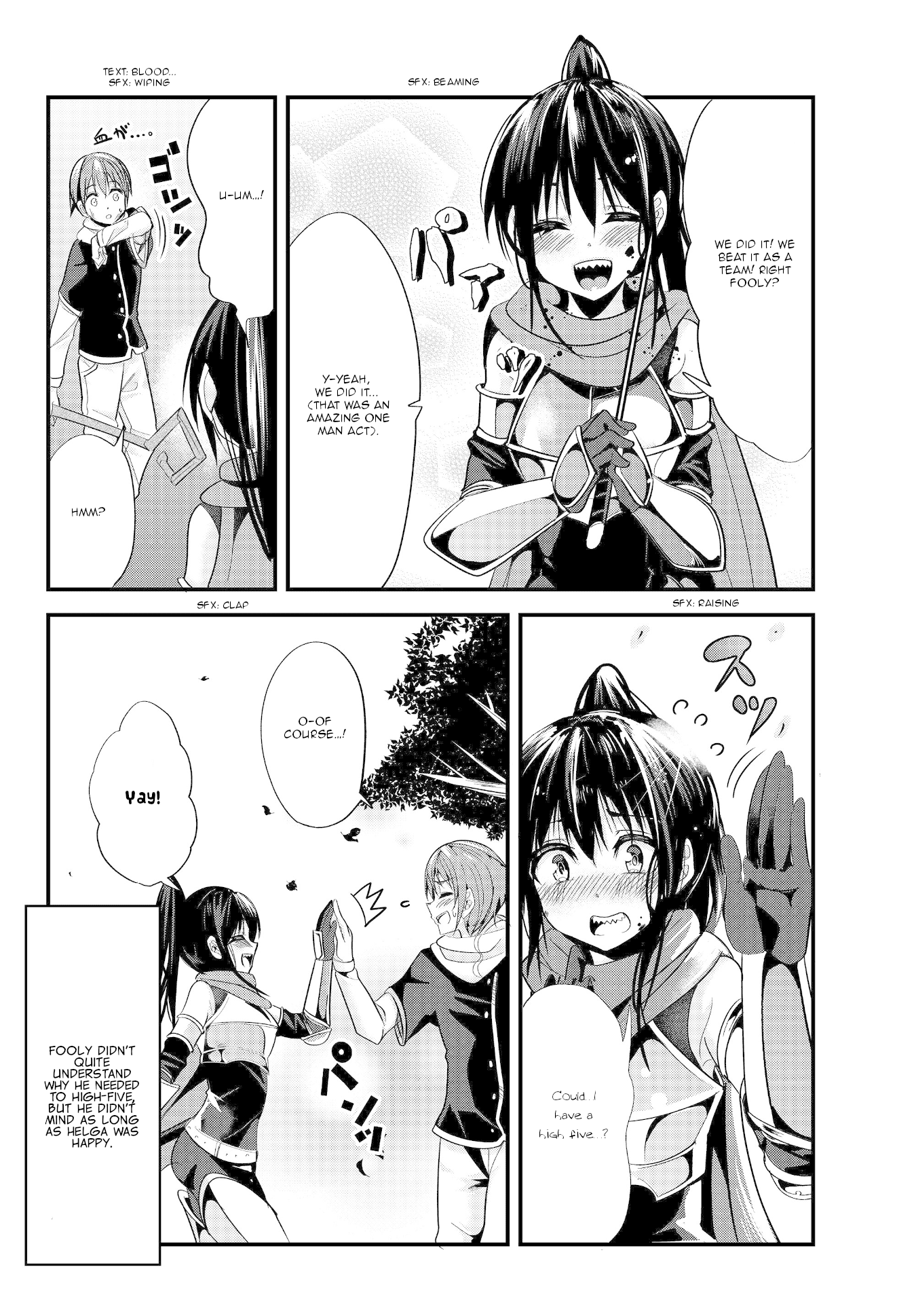 A Story About Treating a Female Knight Who Has Never Been Treated as a Woman as a Woman Chapter 66 page 6 - Chapter 66: The Berserk Blade and First Time Questing with Friends