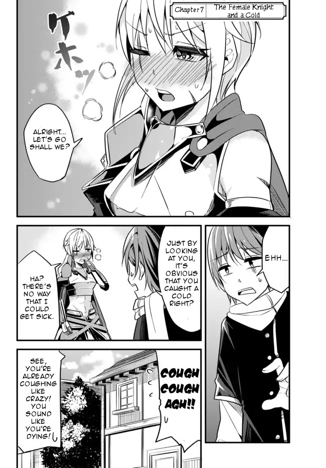 A Story About Treating a Female Knight Who Has Never Been Treated as a Woman as a Woman Chapter 7 page 2 - Chapter 7: The Female Knight and a Cold