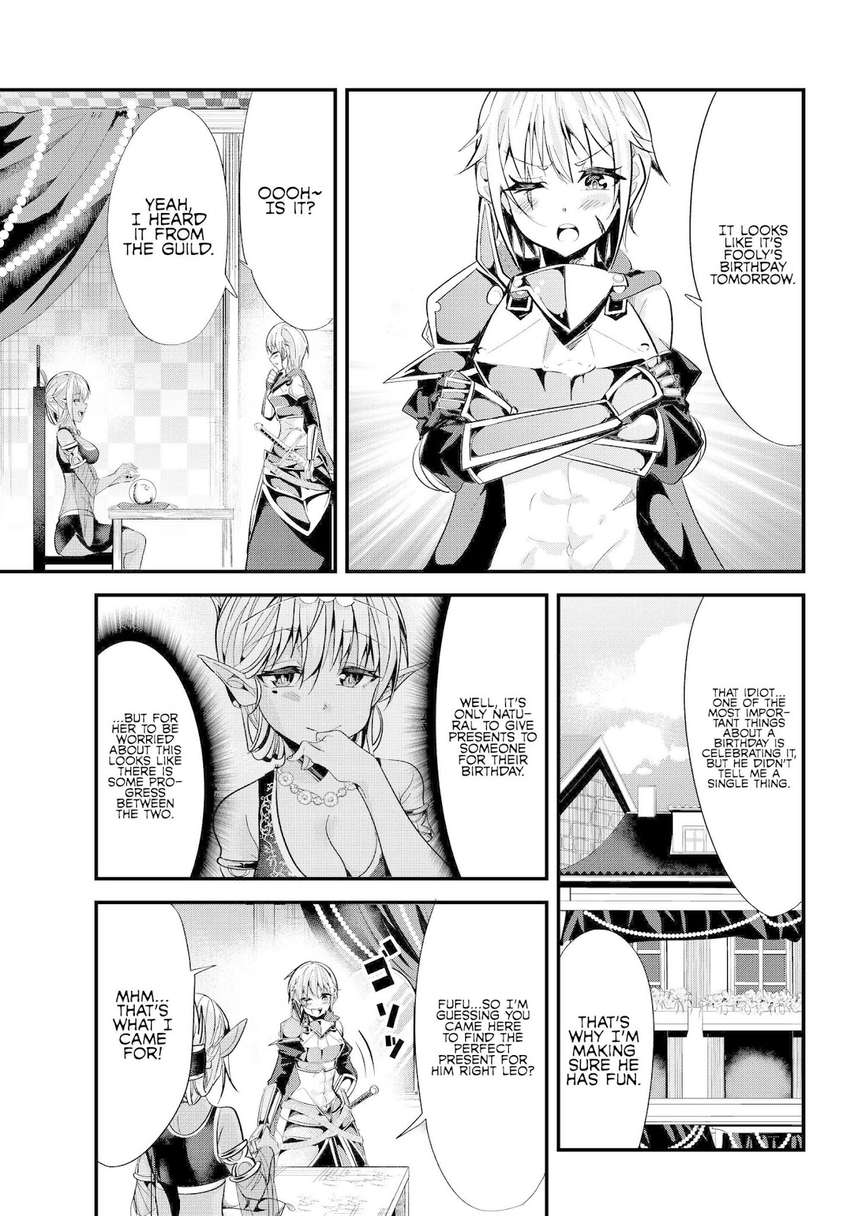 A Story About Treating a Female Knight Who Has Never Been Treated as a Woman as a Woman Chapter 71 page 1 - Chapter 71: The Female Knight and the Birthday Present