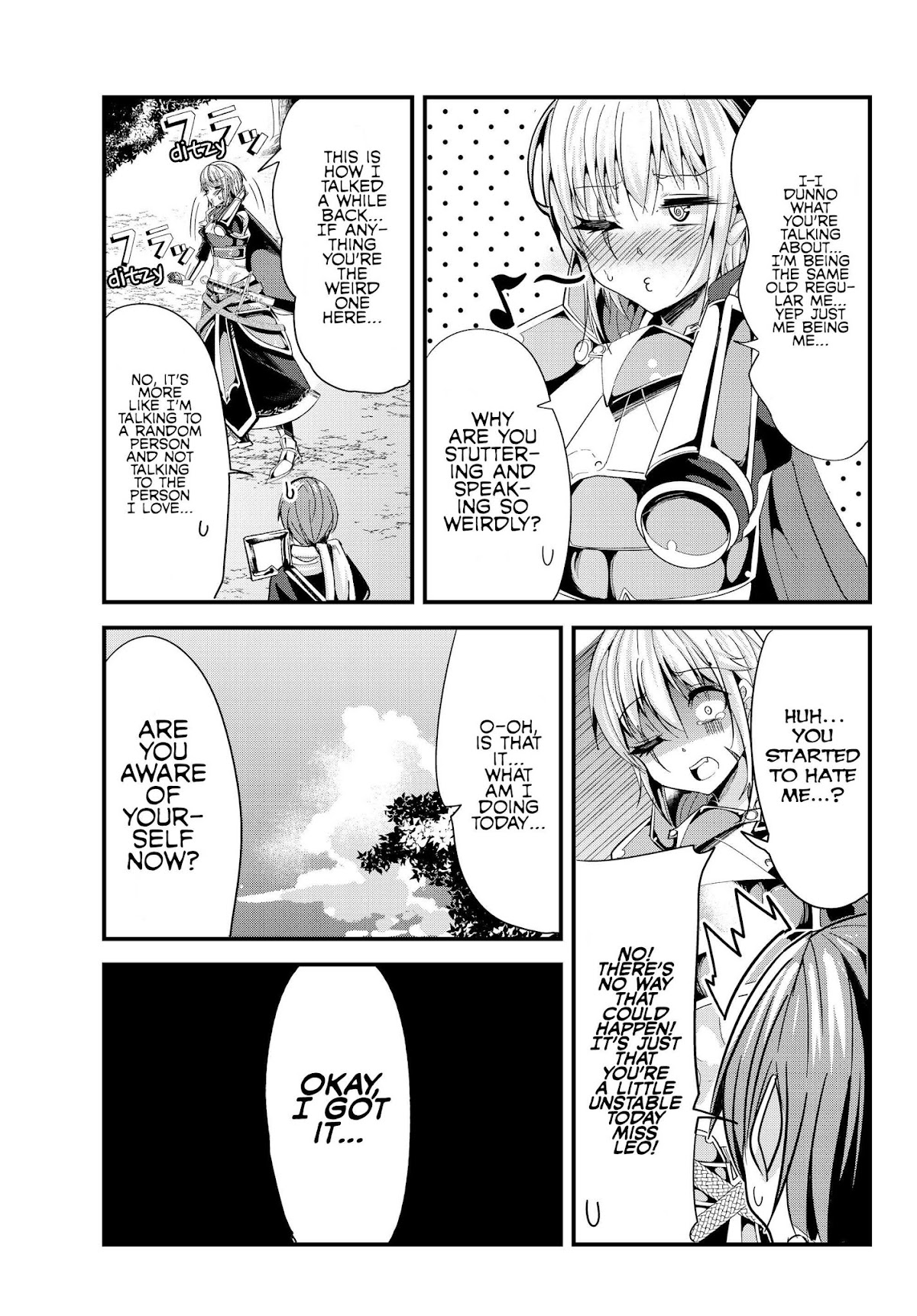 A Story About Treating a Female Knight Who Has Never Been Treated as a Woman as a Woman Chapter 72 page 3 - Chapter 72: The Female Knight and Clumsiness