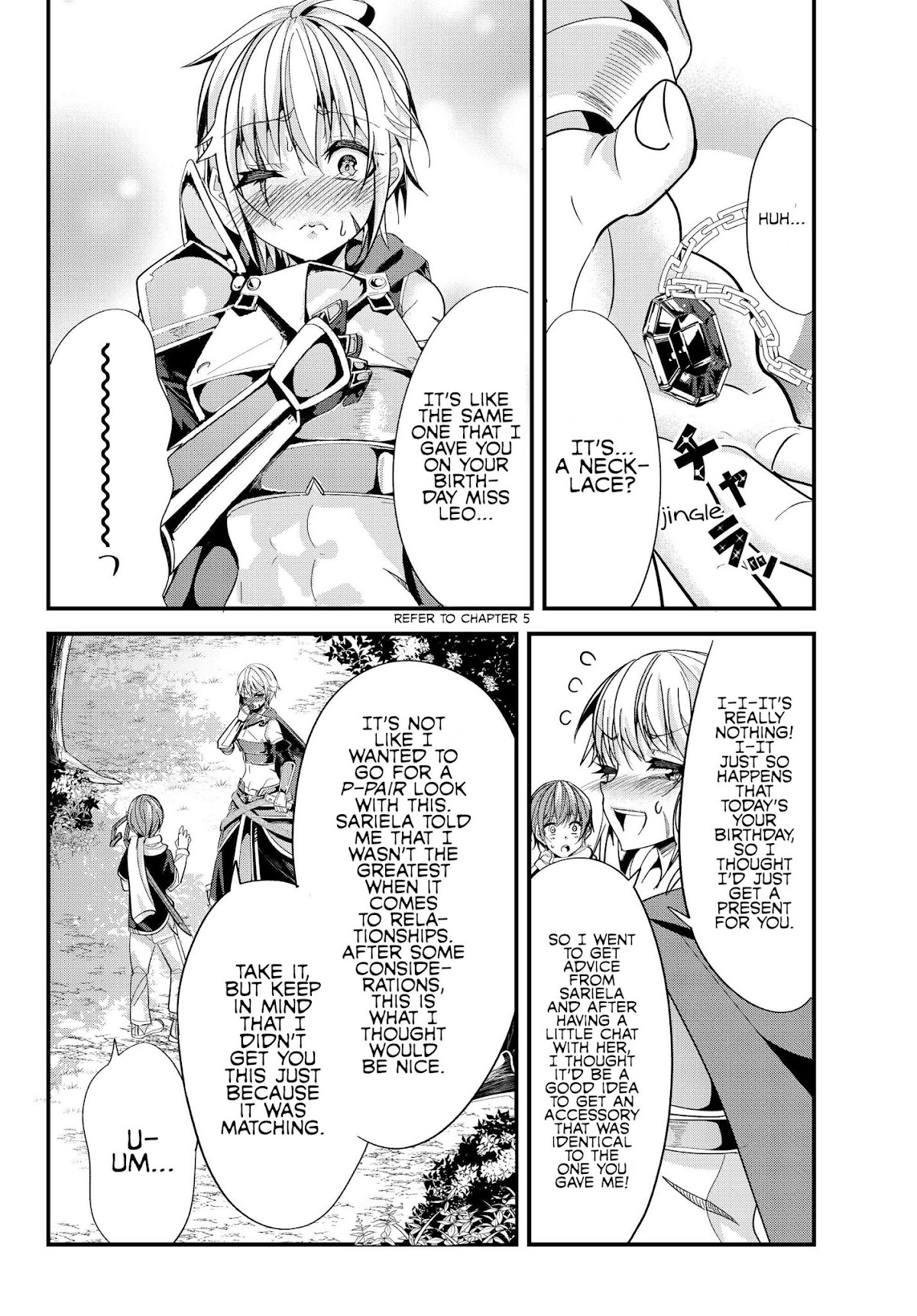 A Story About Treating a Female Knight Who Has Never Been Treated as a Woman as a Woman Chapter 72 page 6 - Chapter 72: The Female Knight and Clumsiness