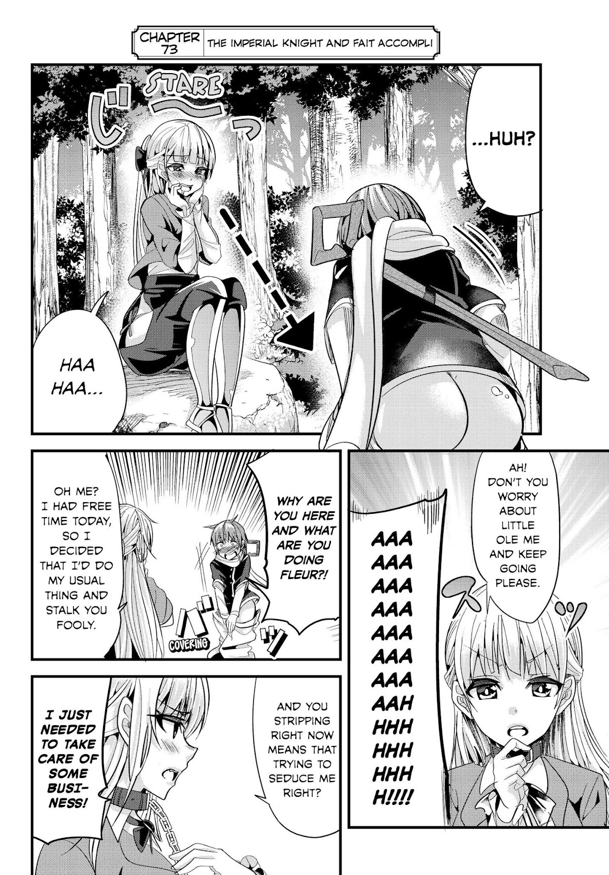 A Story About Treating a Female Knight Who Has Never Been Treated as a Woman as a Woman Chapter 73 page 2 - Chapter 73: The Imperial Knight and Fait Accompli