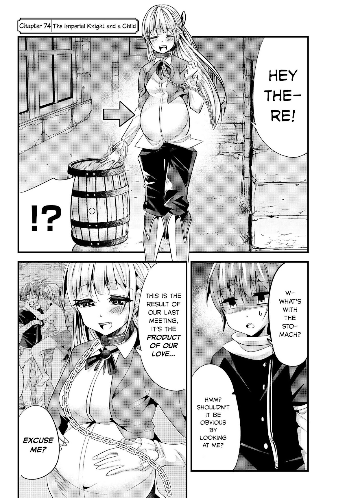 A Story About Treating a Female Knight Who Has Never Been Treated as a Woman as a Woman Chapter 74 page 2 - Chapter 74: The Imperial Knight and a Child