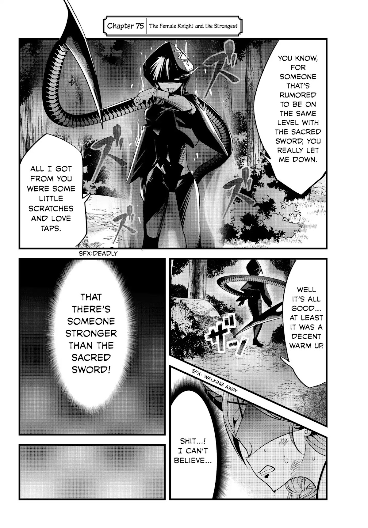 A Story About Treating a Female Knight Who Has Never Been Treated as a Woman as a Woman Chapter 75 page 2 - Chapter 75: The Female Knight and the Strongest