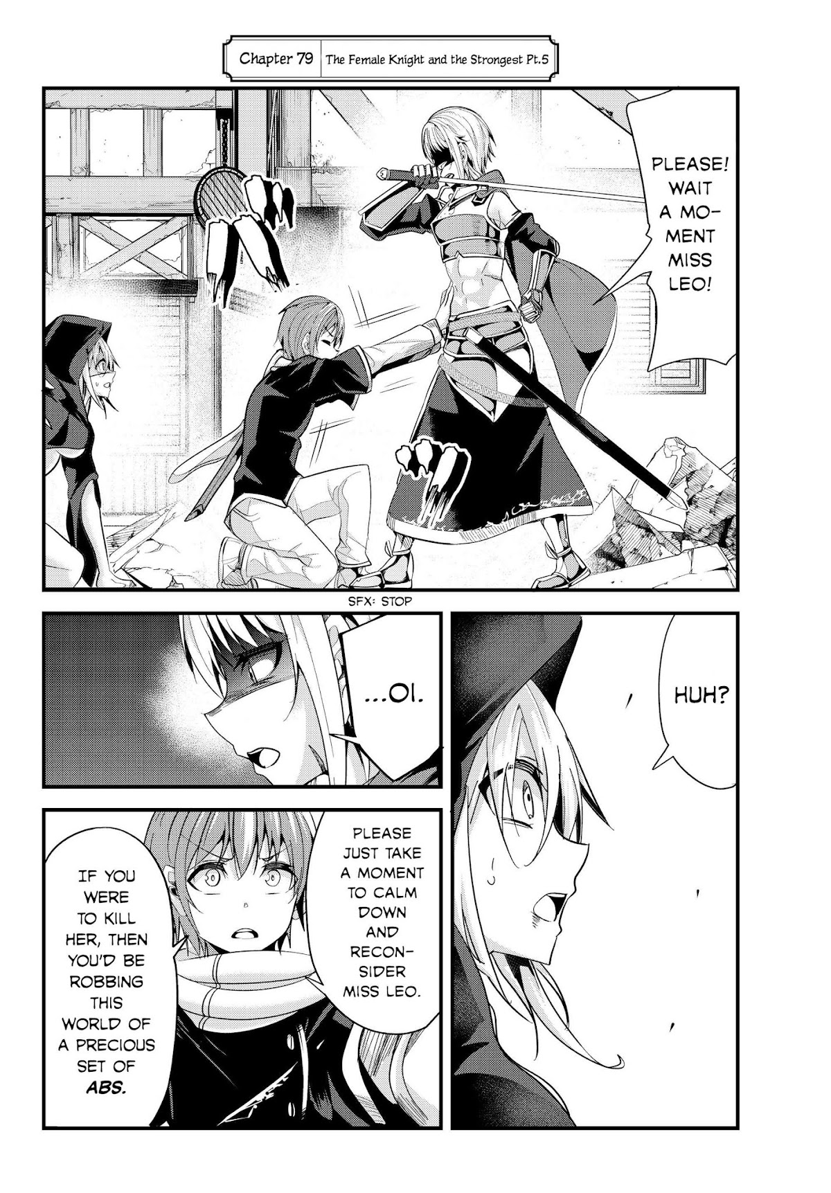 A Story About Treating a Female Knight Who Has Never Been Treated as a Woman as a Woman Chapter 79 page 2 - Chapter 79: The Female Knight and the Strongest Pt.5