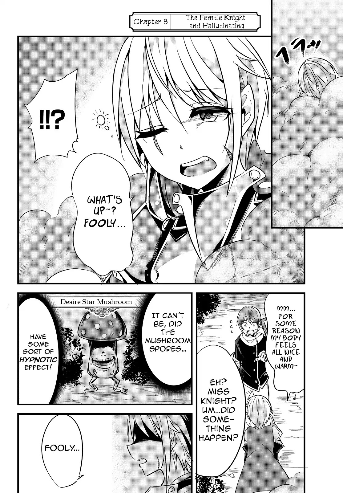 A Story About Treating a Female Knight Who Has Never Been Treated as a Woman as a Woman Chapter 8 page 2 - Chapter 8: The Female Knight and Hallucinating