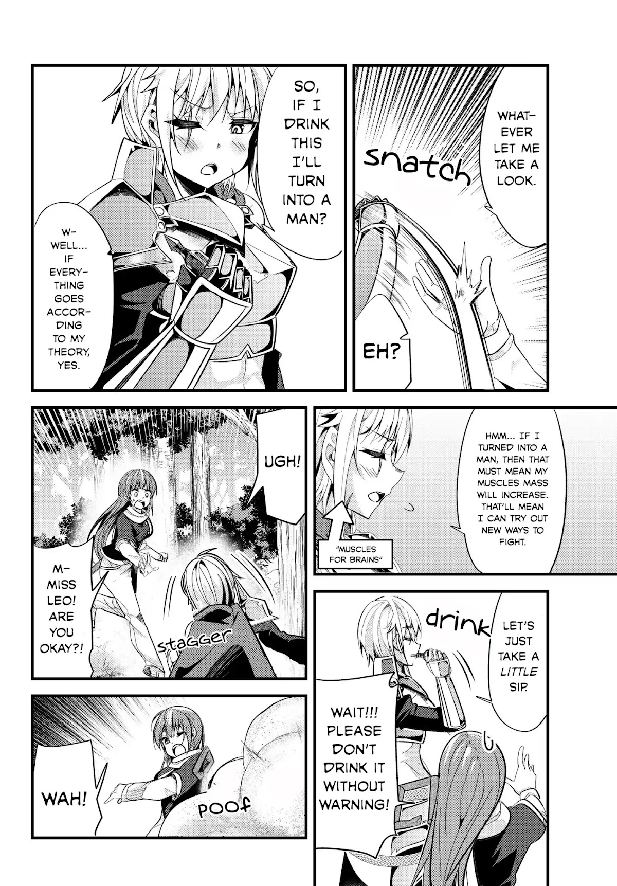 A Story About Treating a Female Knight Who Has Never Been Treated as a Woman as a Woman Chapter 80 page 2 - Chapter 80: The Female Knight and Gender Bending