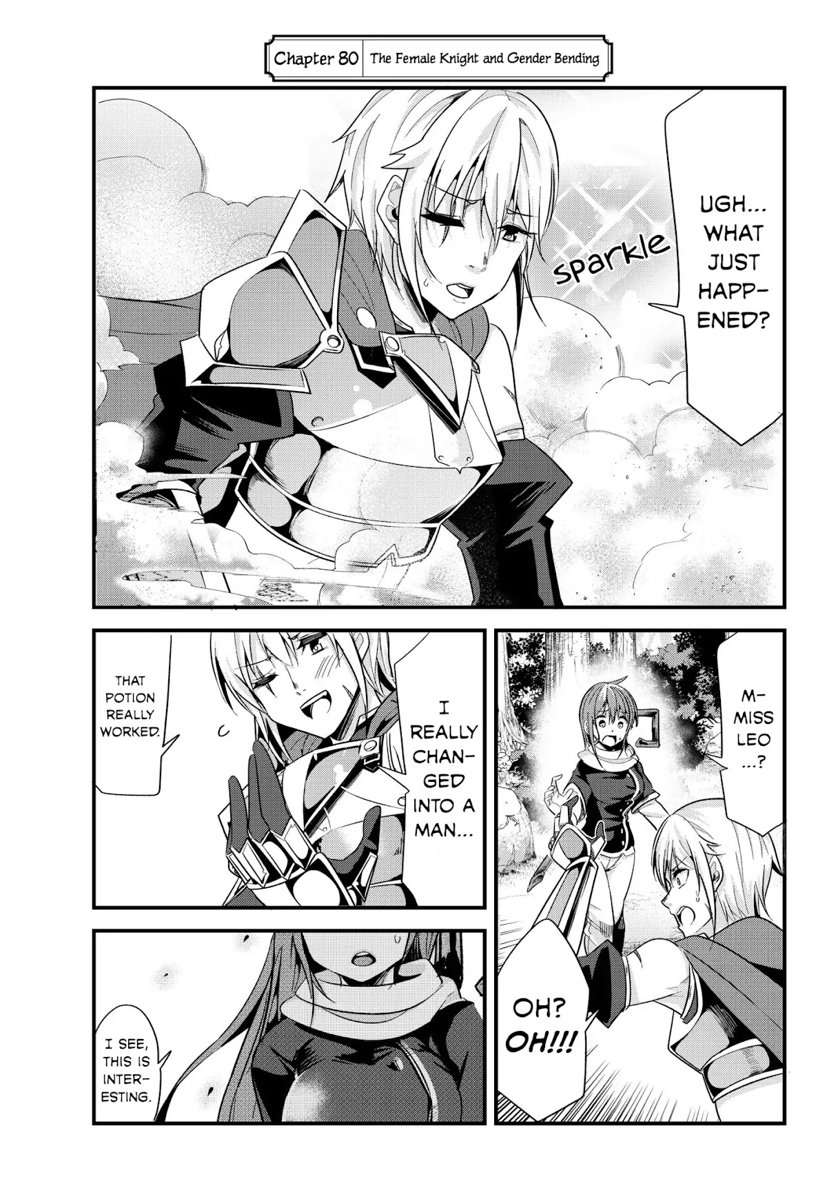 A Story About Treating a Female Knight Who Has Never Been Treated as a Woman as a Woman Chapter 80 page 3 - Chapter 80: The Female Knight and Gender Bending