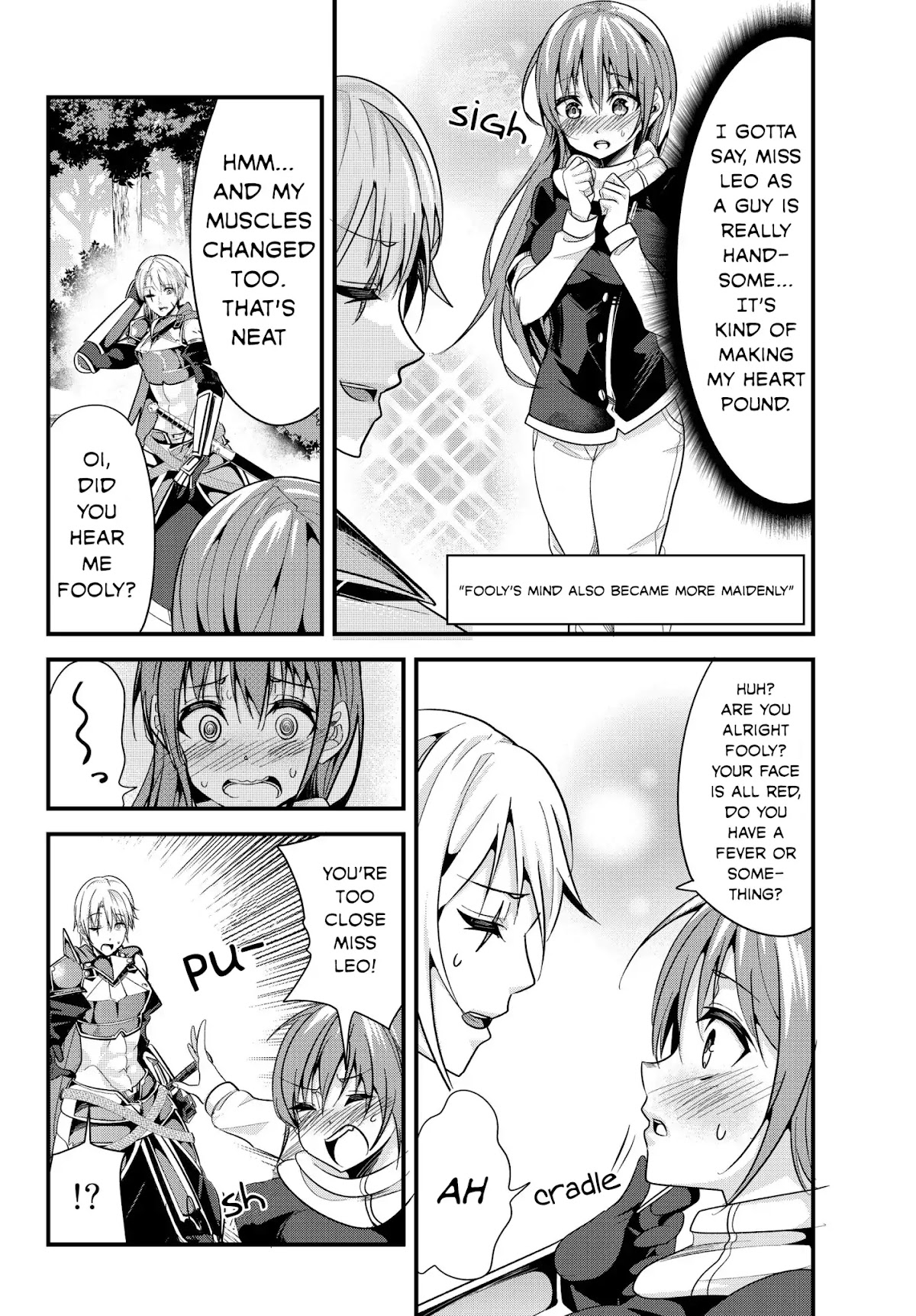 A Story About Treating a Female Knight Who Has Never Been Treated as a Woman as a Woman Chapter 80 page 4 - Chapter 80: The Female Knight and Gender Bending
