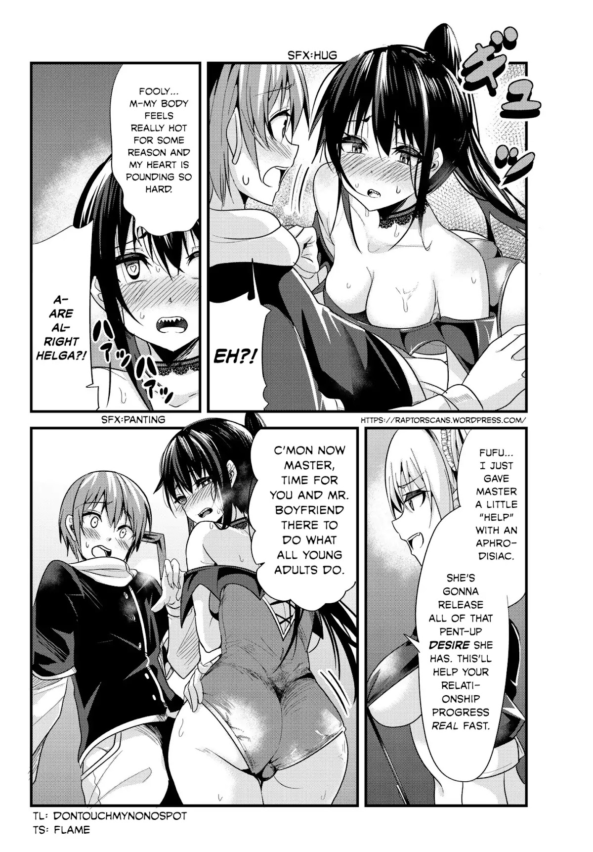 A Story About Treating a Female Knight Who Has Never Been Treated as a Woman as a Woman Chapter 82 page 10 - Chapter 82: The Berserk Blade and a Succubus