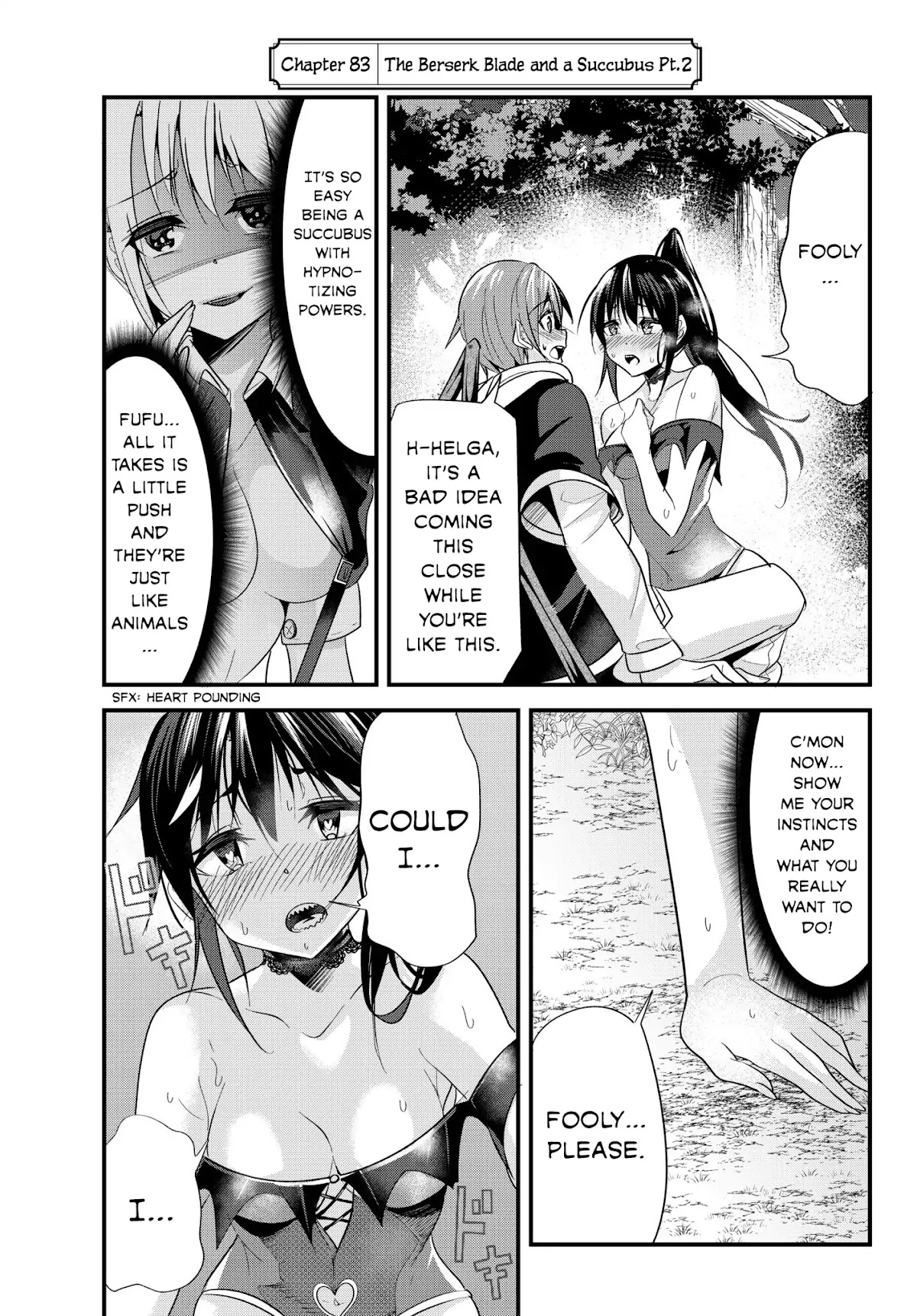 A Story About Treating a Female Knight Who Has Never Been Treated as a Woman as a Woman Chapter 83 page 1 - Chapter 83: The Berserk Blade and a Succubus Pt.2