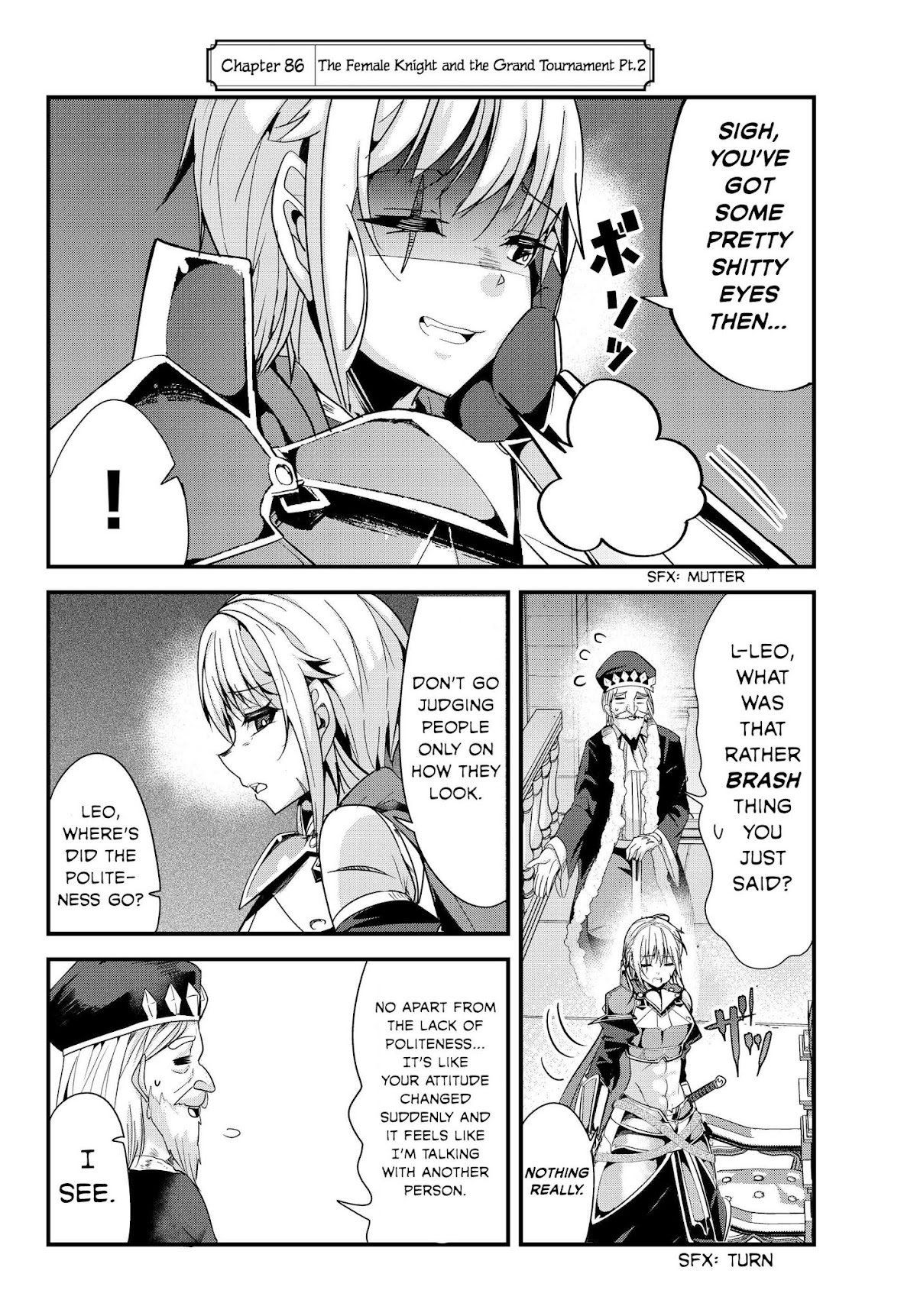 A Story About Treating a Female Knight Who Has Never Been Treated as a Woman as a Woman Chapter 86 page 2 - Chapter 86: The Female Knight and the Grand Tournament Pt.2
