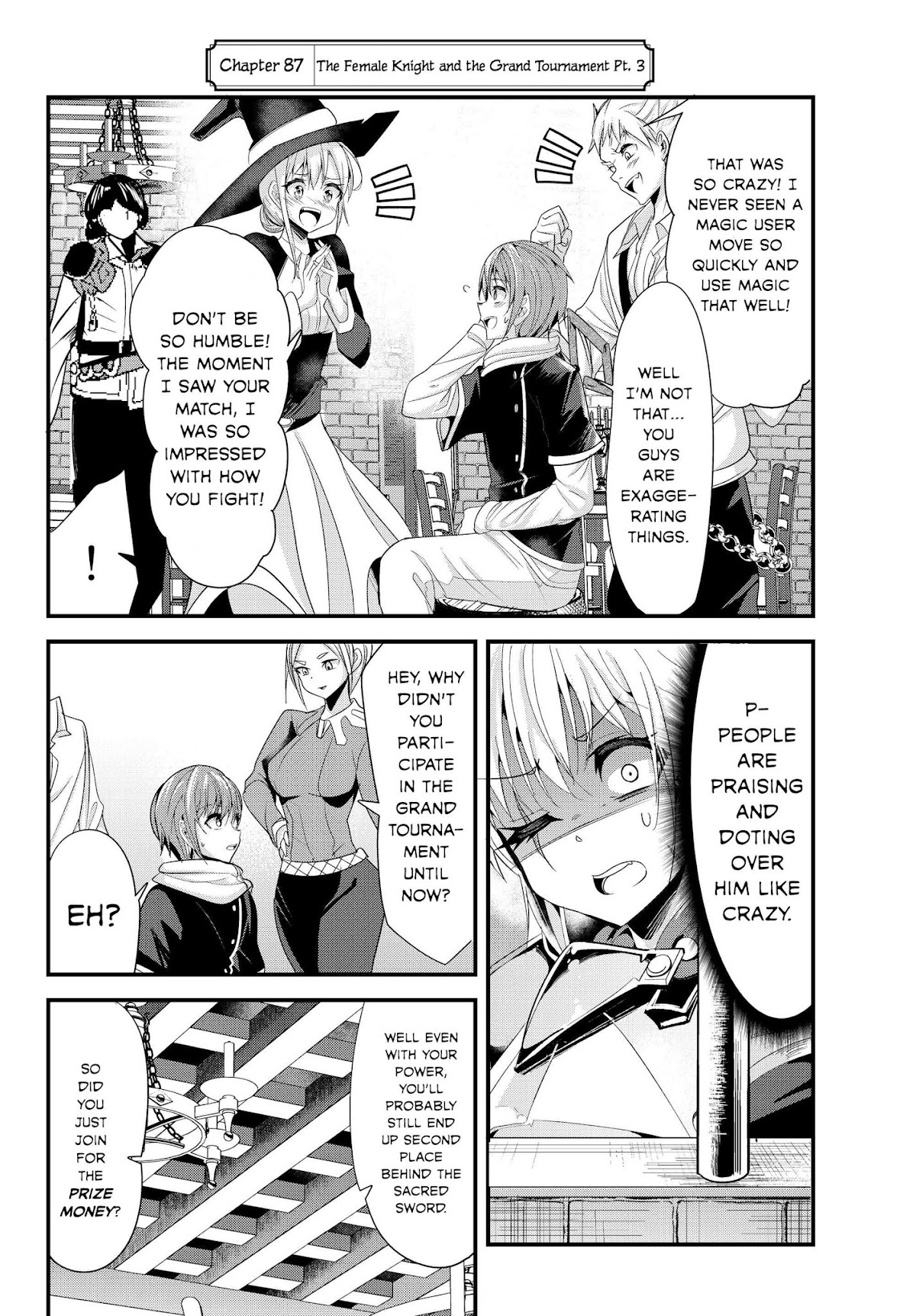 A Story About Treating a Female Knight Who Has Never Been Treated as a Woman as a Woman Chapter 87 page 2 - Chapter 87: The Female Knight and the Grand Tournament Pt.3