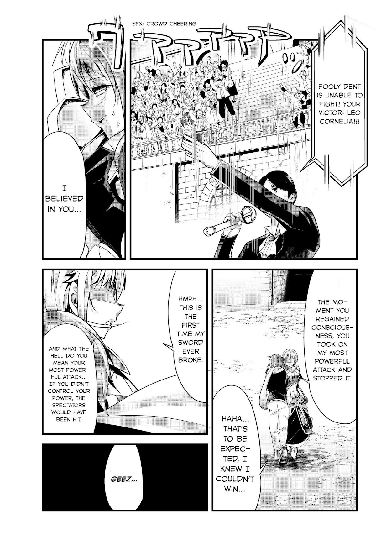 A Story About Treating a Female Knight Who Has Never Been Treated as a Woman as a Woman Chapter 92 page 7 - Chapter 92: The Female Knight VS. Fooly Pt.3