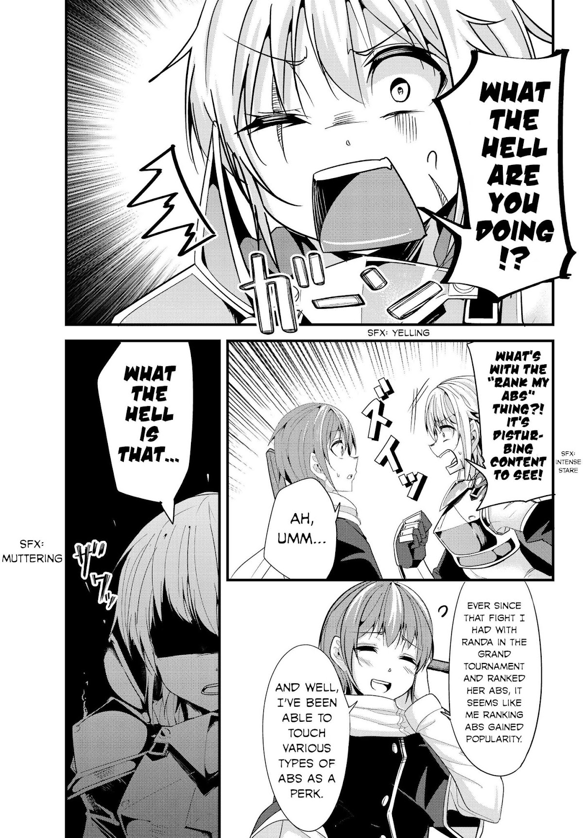 A Story About Treating a Female Knight Who Has Never Been Treated as a Woman as a Woman Chapter 95 page 3 - Chapter 95: The Female Knight and Ranking Abs