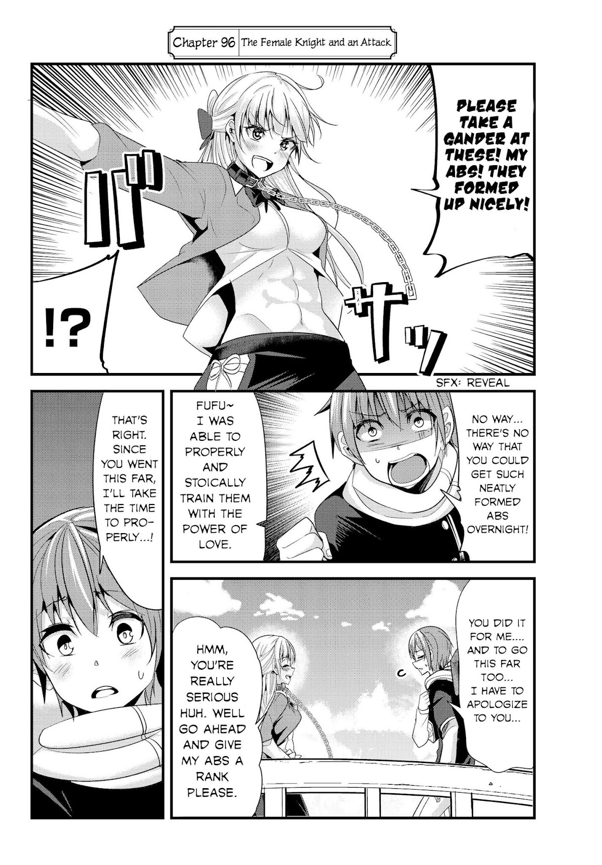 A Story About Treating a Female Knight Who Has Never Been Treated as a Woman as a Woman Chapter 96 page 2 - Chapter 96: The Female Knight and an Attack